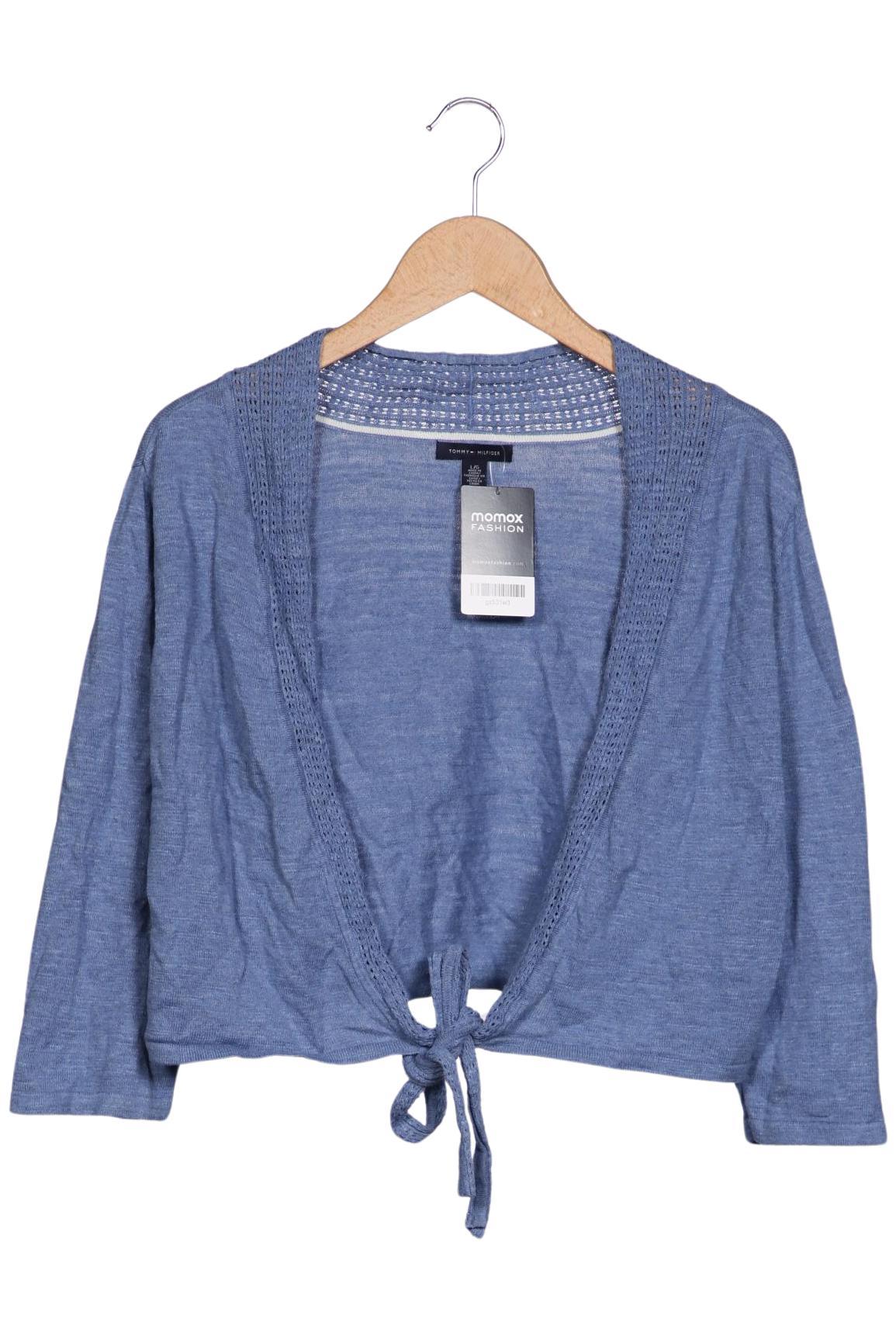 

Tommy Hilfiger Damen Strickjacke, blau, Gr. 42