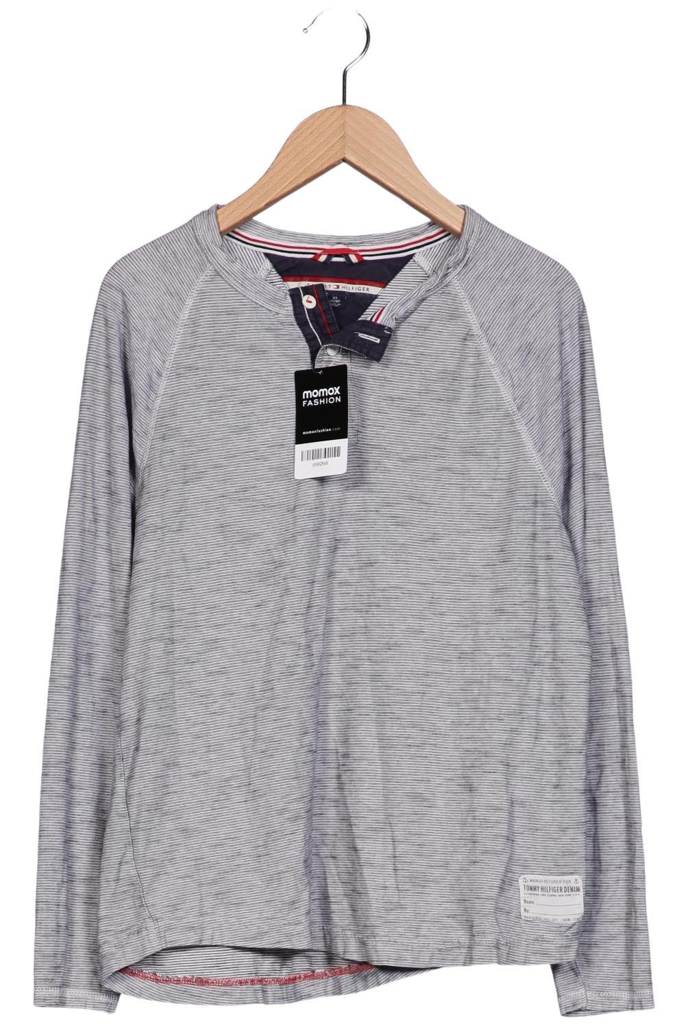 

Tommy Hilfiger Damen Langarmshirt, grau, Gr. 34