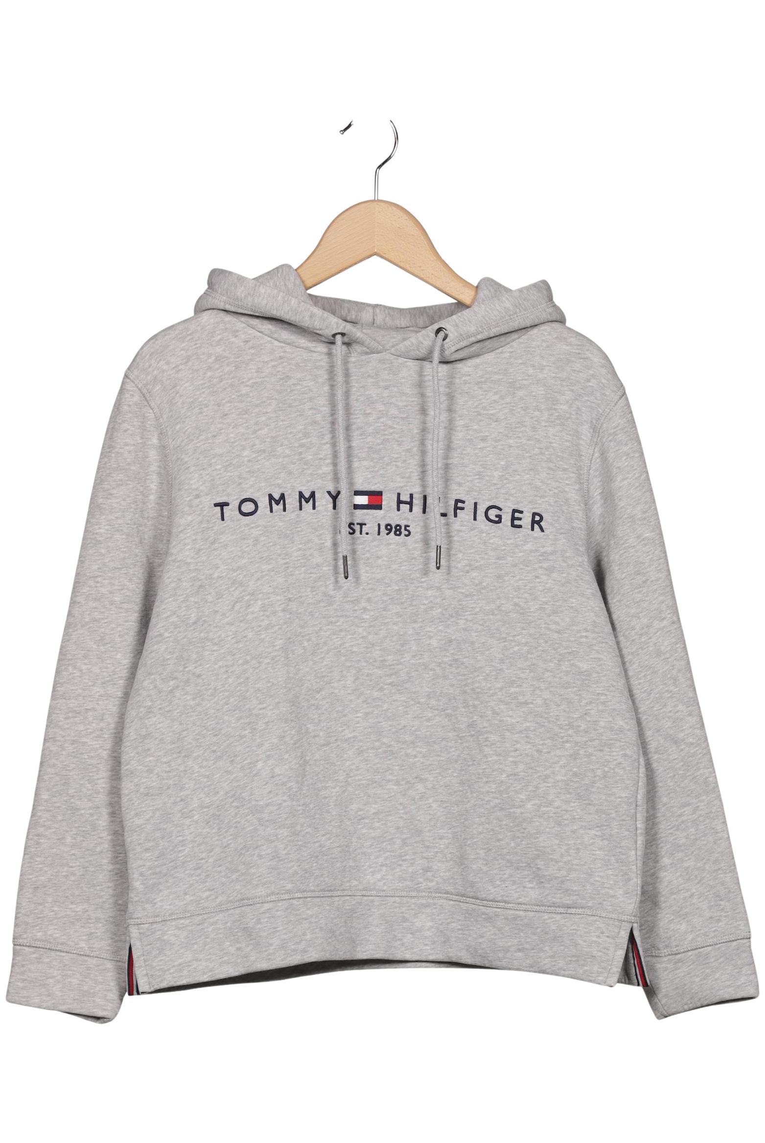 

Tommy Hilfiger Damen Kapuzenpullover, grau, Gr. 36