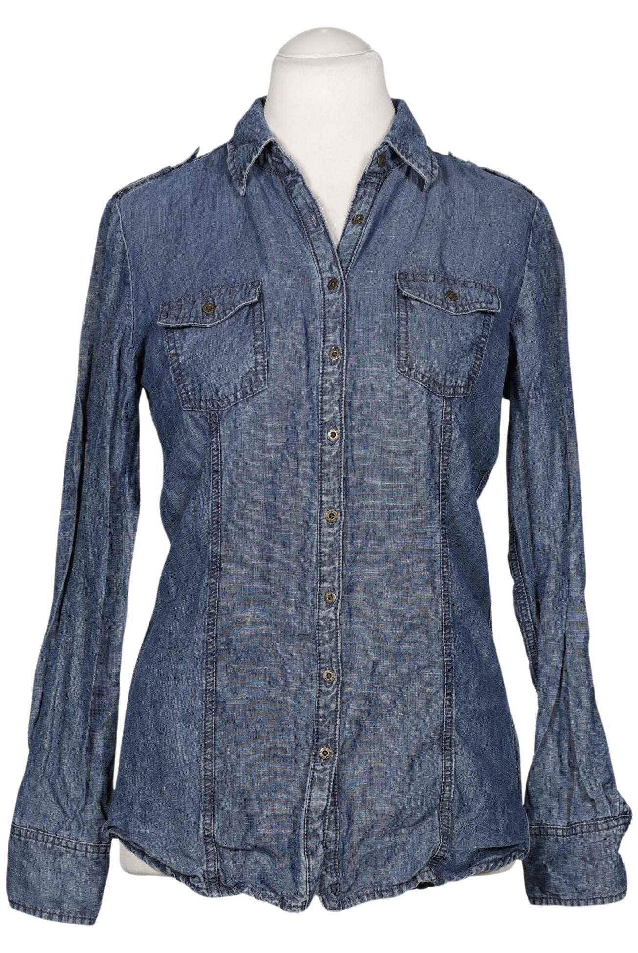 

Tommy Hilfiger Damen Bluse, blau, Gr. 10