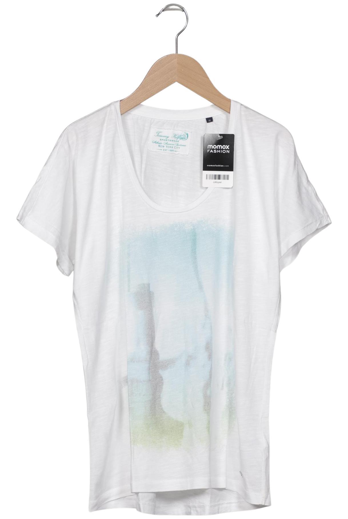 

Tommy Hilfiger Damen T-Shirt, weiß, Gr. 34