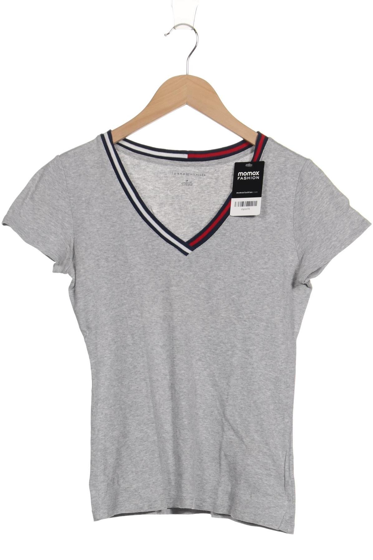 

Tommy Hilfiger Damen T-Shirt, grau, Gr. 36