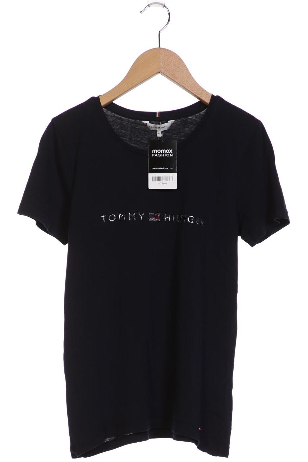 

Tommy Hilfiger Damen T-Shirt, marineblau, Gr. 34