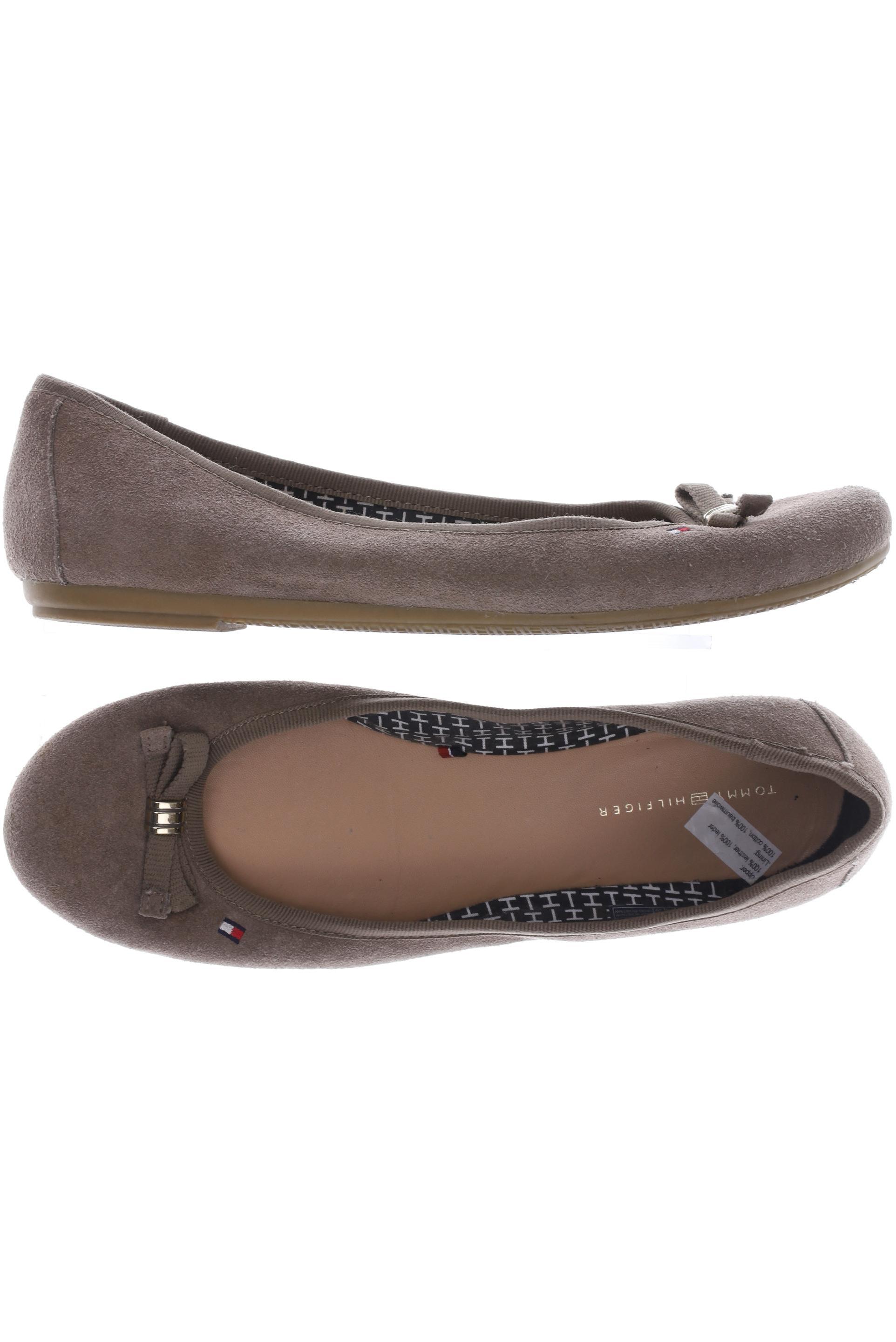 

Tommy Hilfiger Damen Ballerinas, braun