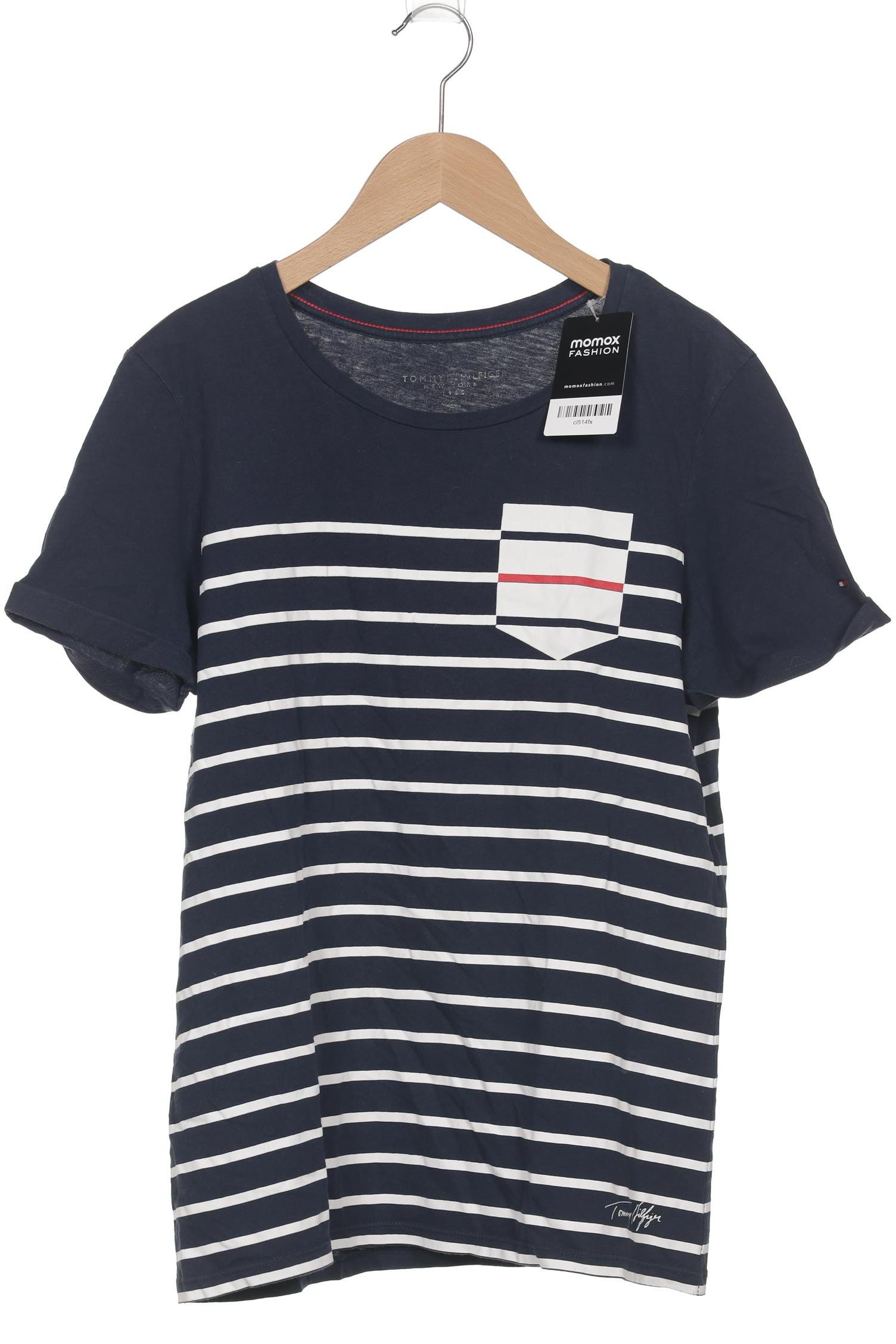 

Tommy Hilfiger Damen T-Shirt, marineblau, Gr. 36