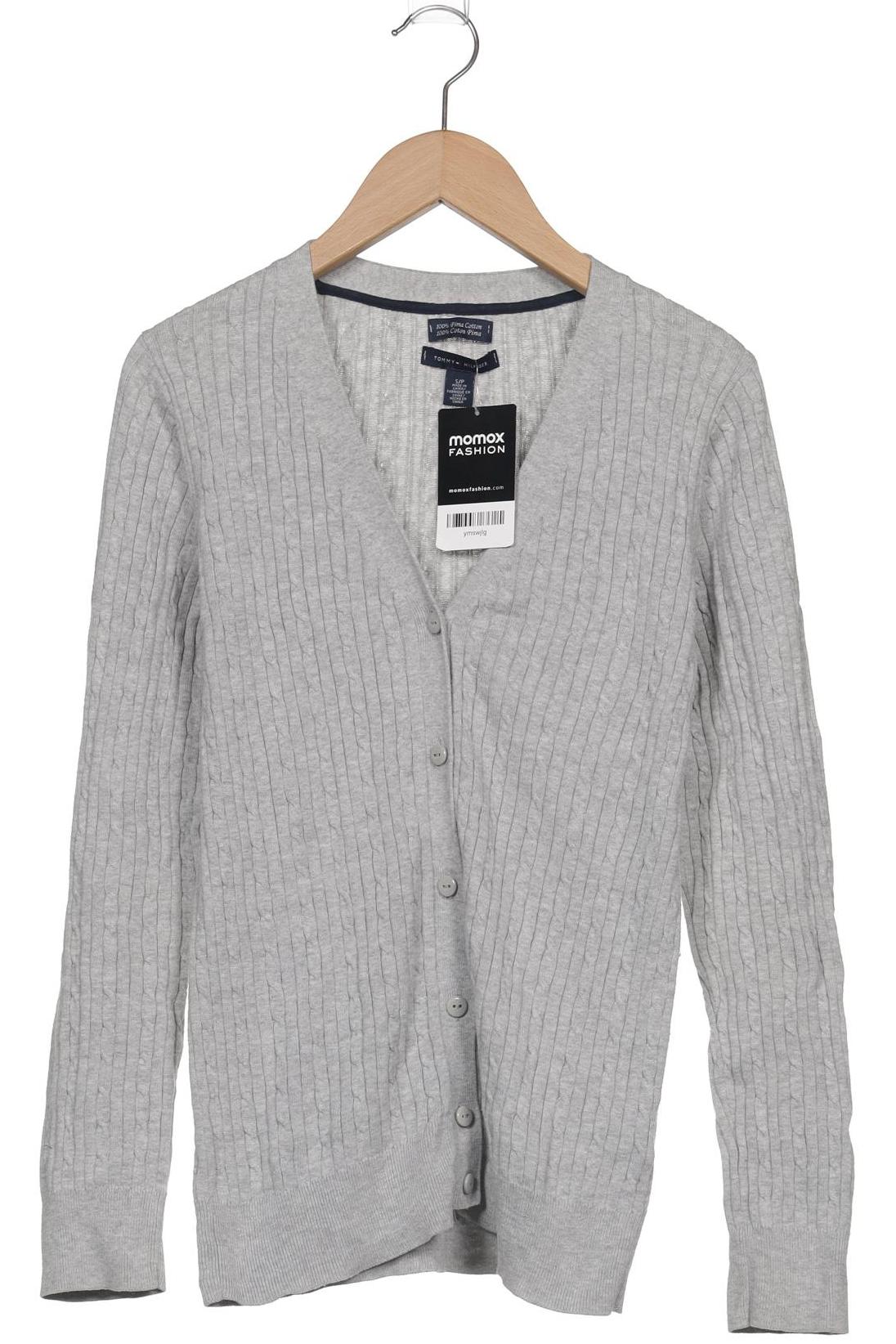 

Tommy Hilfiger Damen Strickjacke, grau, Gr. 36