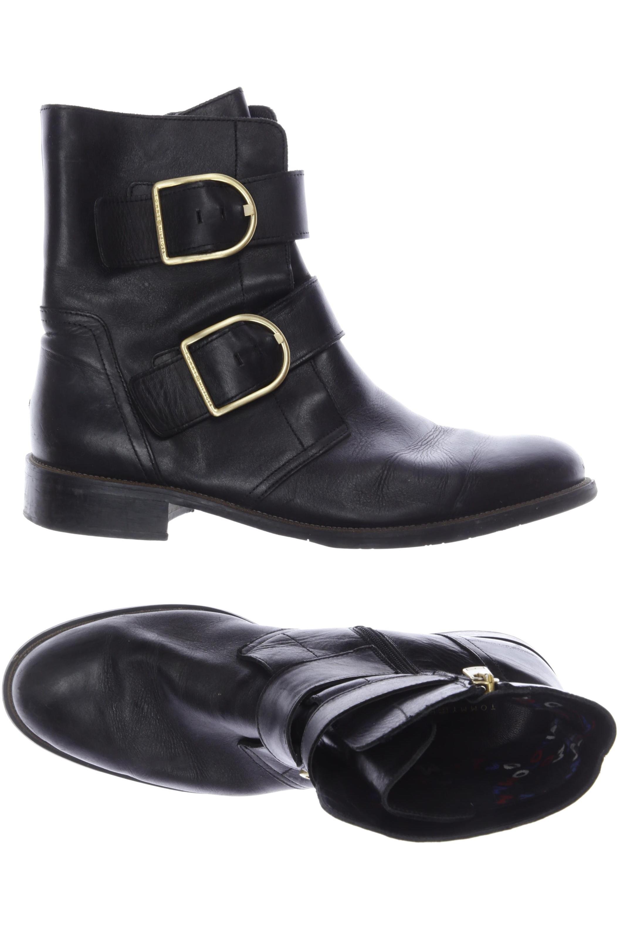 Thumbnail - Tommy Hilfiger Damen Stiefelette, schwarz, Gr. 42