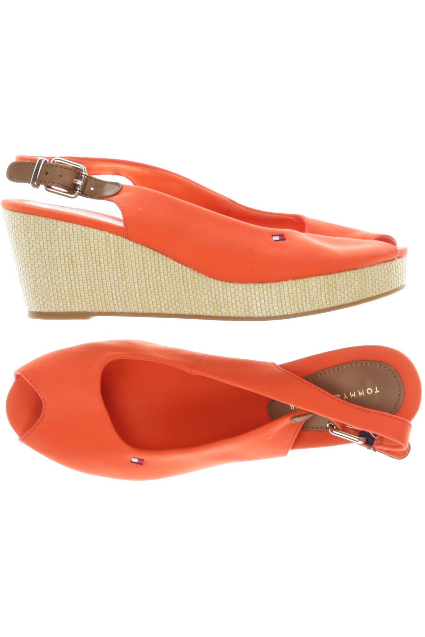 

Tommy Hilfiger Damen Sandale, orange, Gr. 39