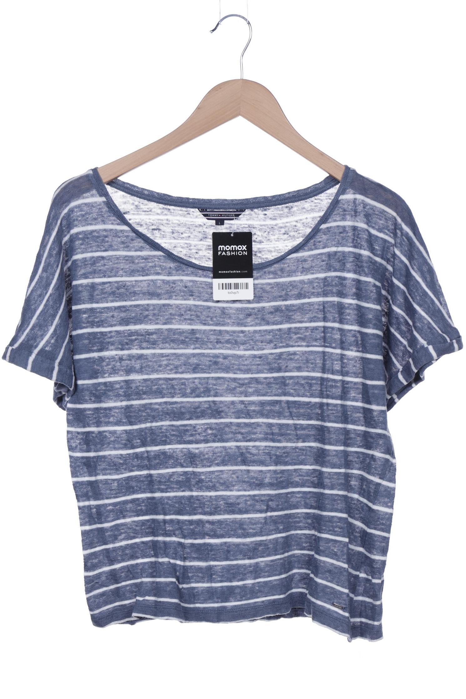 

Tommy Hilfiger Damen T-Shirt, marineblau, Gr. 42