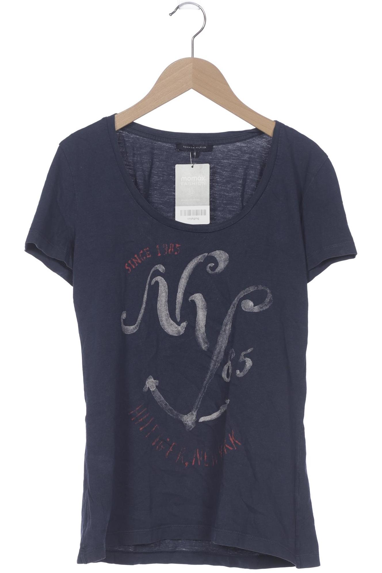 

Tommy Hilfiger Damen T-Shirt, marineblau, Gr. 38