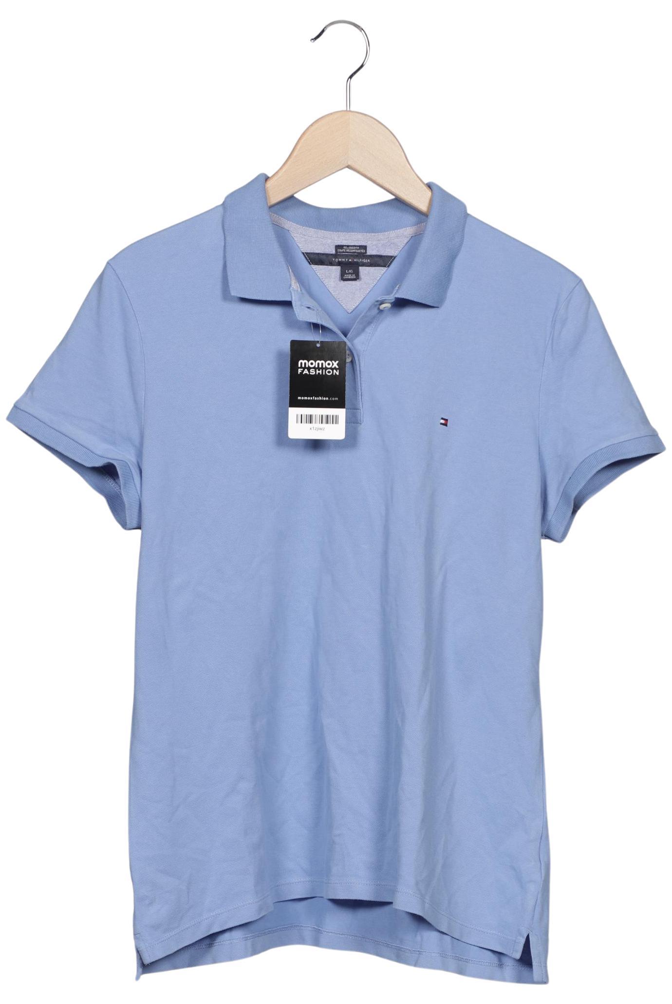 

Tommy Hilfiger Damen Poloshirt, hellblau, Gr. 42