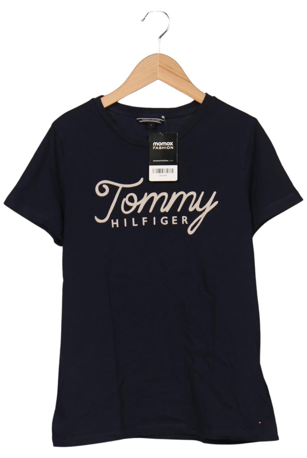 

Tommy Hilfiger Damen T-Shirt, marineblau, Gr. 36