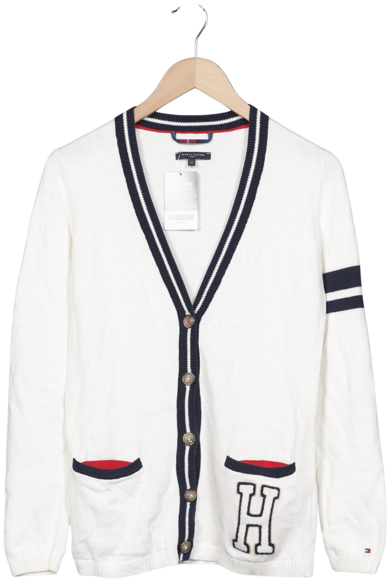 

Tommy Hilfiger Damen Strickjacke, weiß, Gr. 38