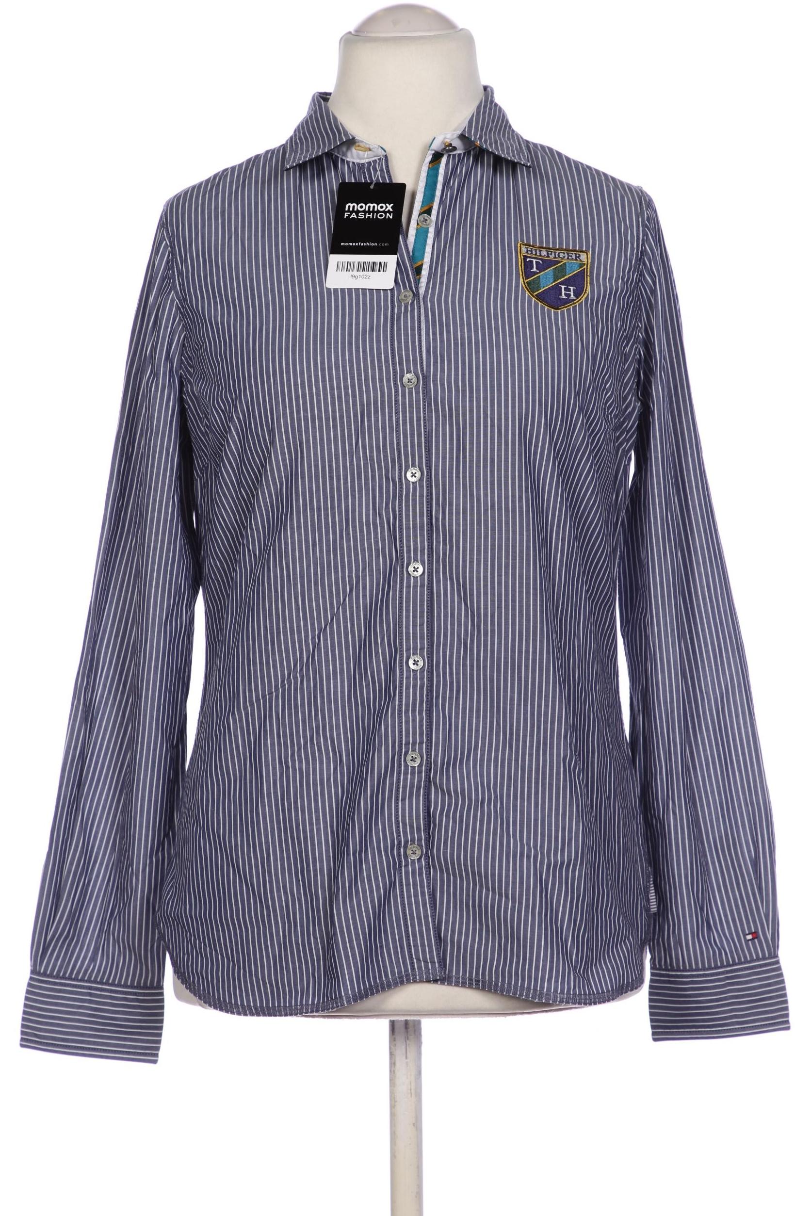 

Tommy Hilfiger Damen Bluse, blau, Gr. 10