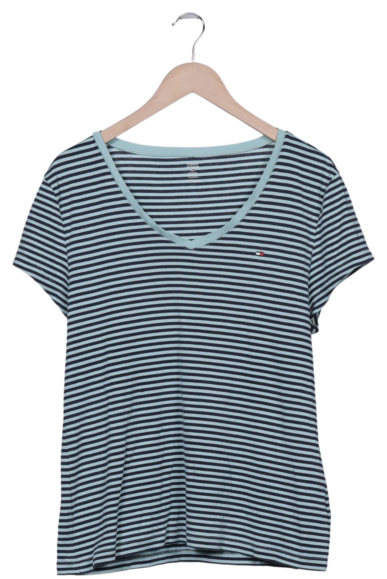 

Tommy Hilfiger Damen T-Shirt, türkis, Gr. 46