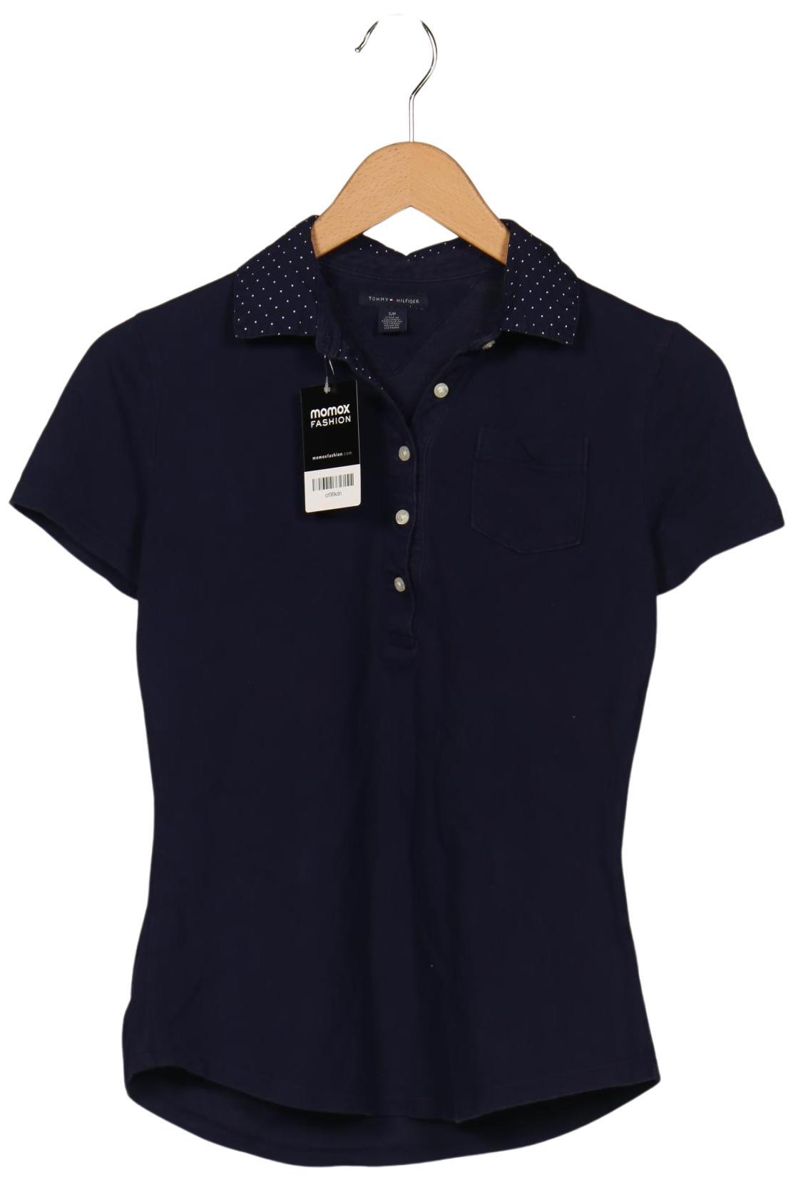 

Tommy Hilfiger Damen Poloshirt, blau, Gr. 36