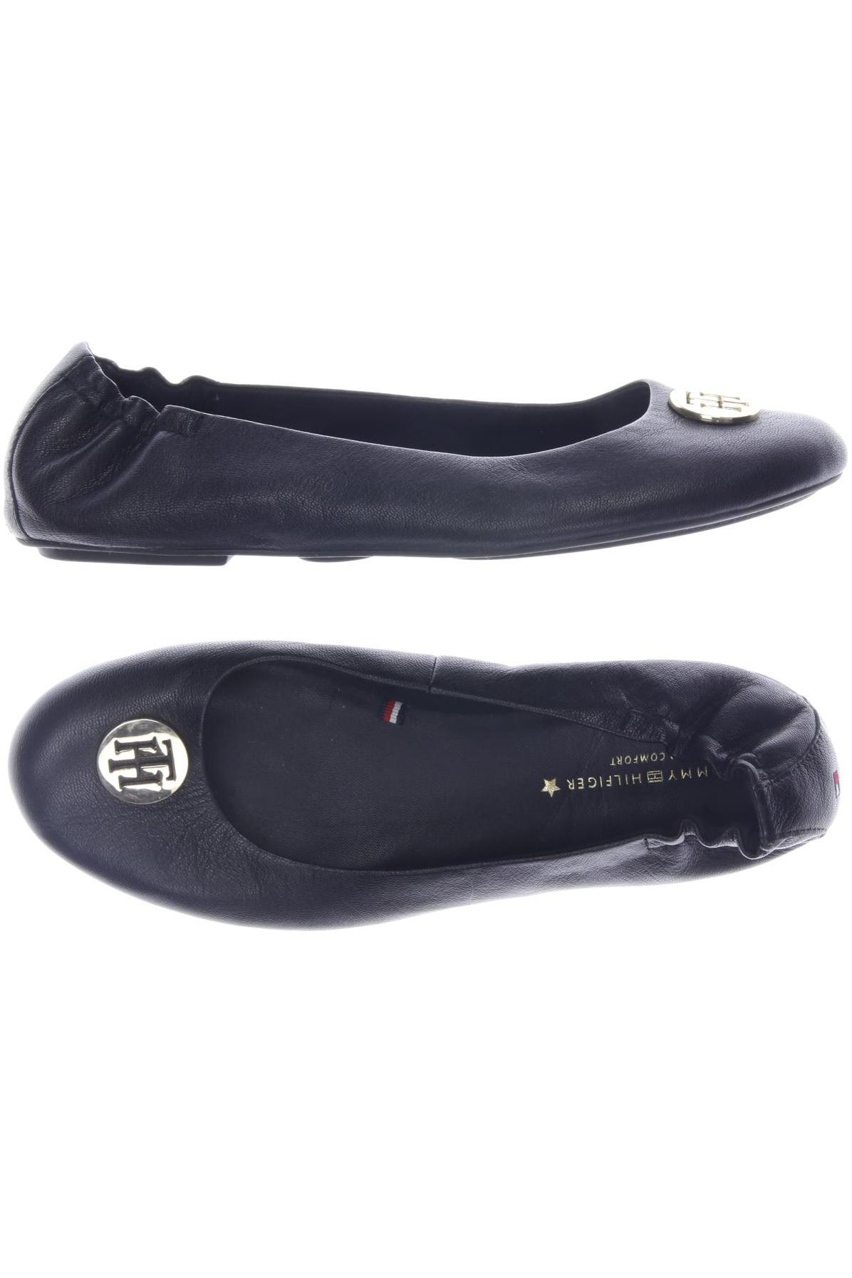 

Tommy Hilfiger Damen Ballerinas, schwarz, Gr. 39