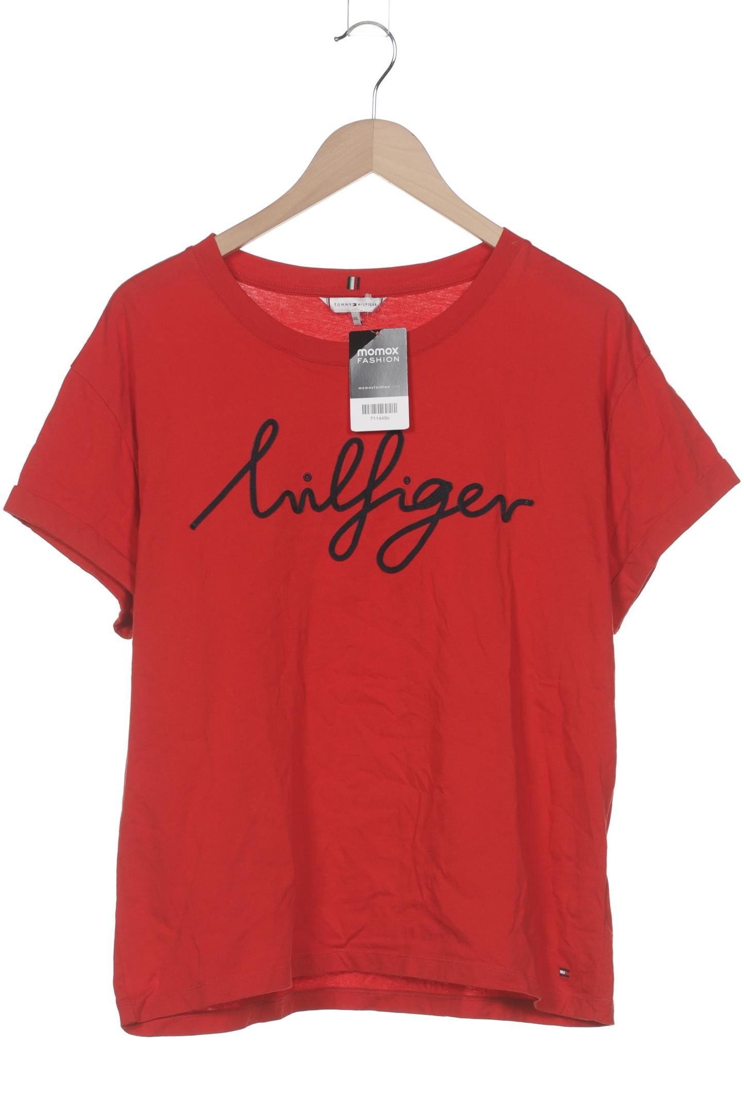

Tommy Hilfiger Damen T-Shirt, rot, Gr. 46