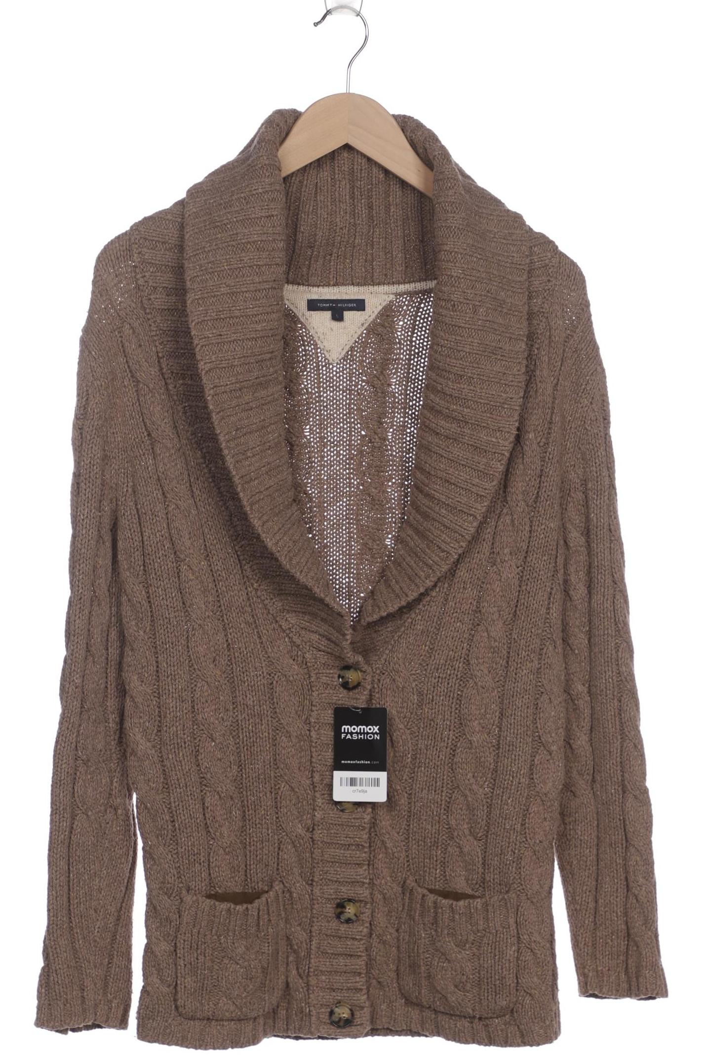 

Tommy Hilfiger Damen Strickjacke, braun, Gr. 42