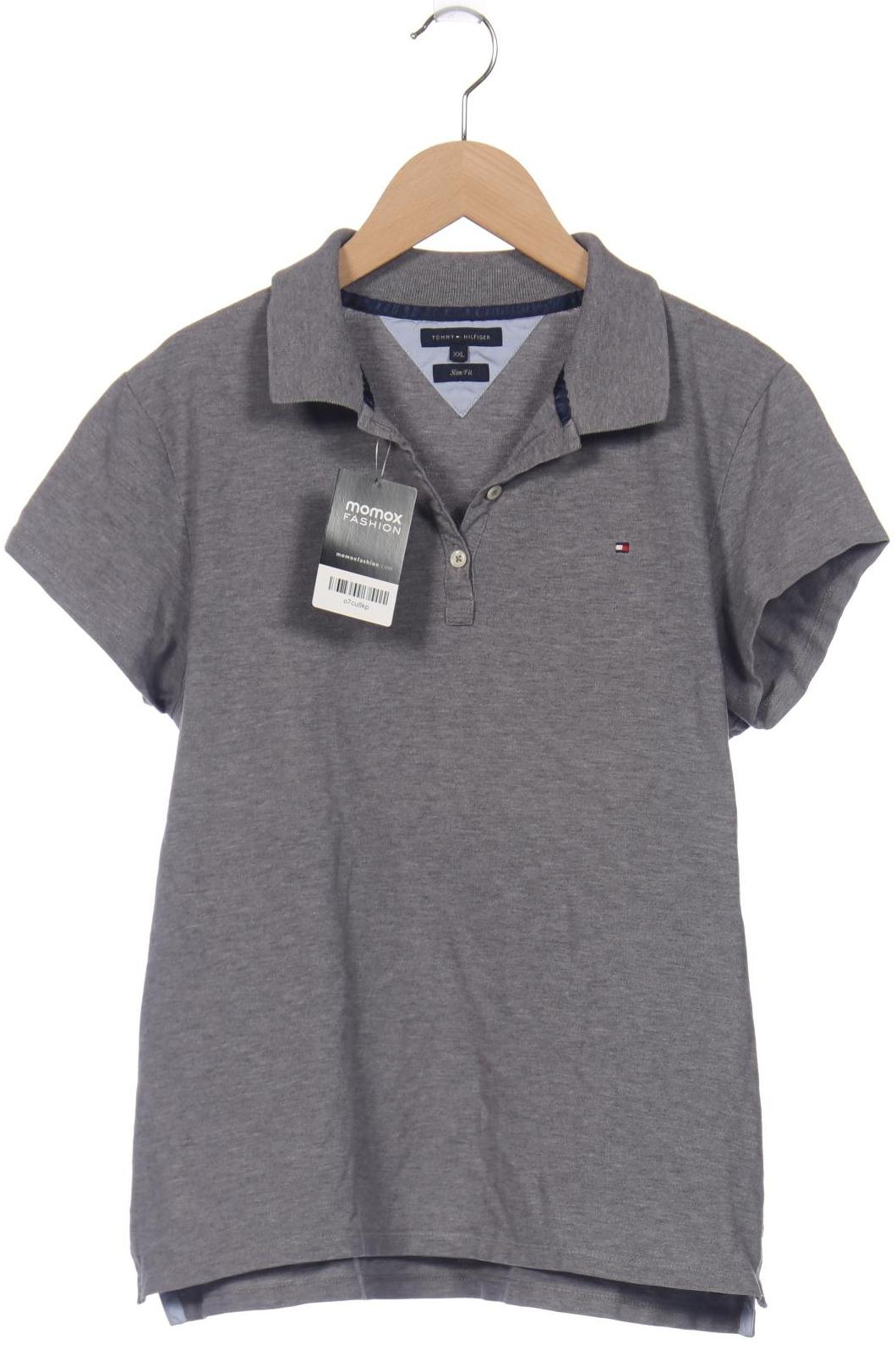 

Tommy Hilfiger Damen Poloshirt, grau, Gr. 46