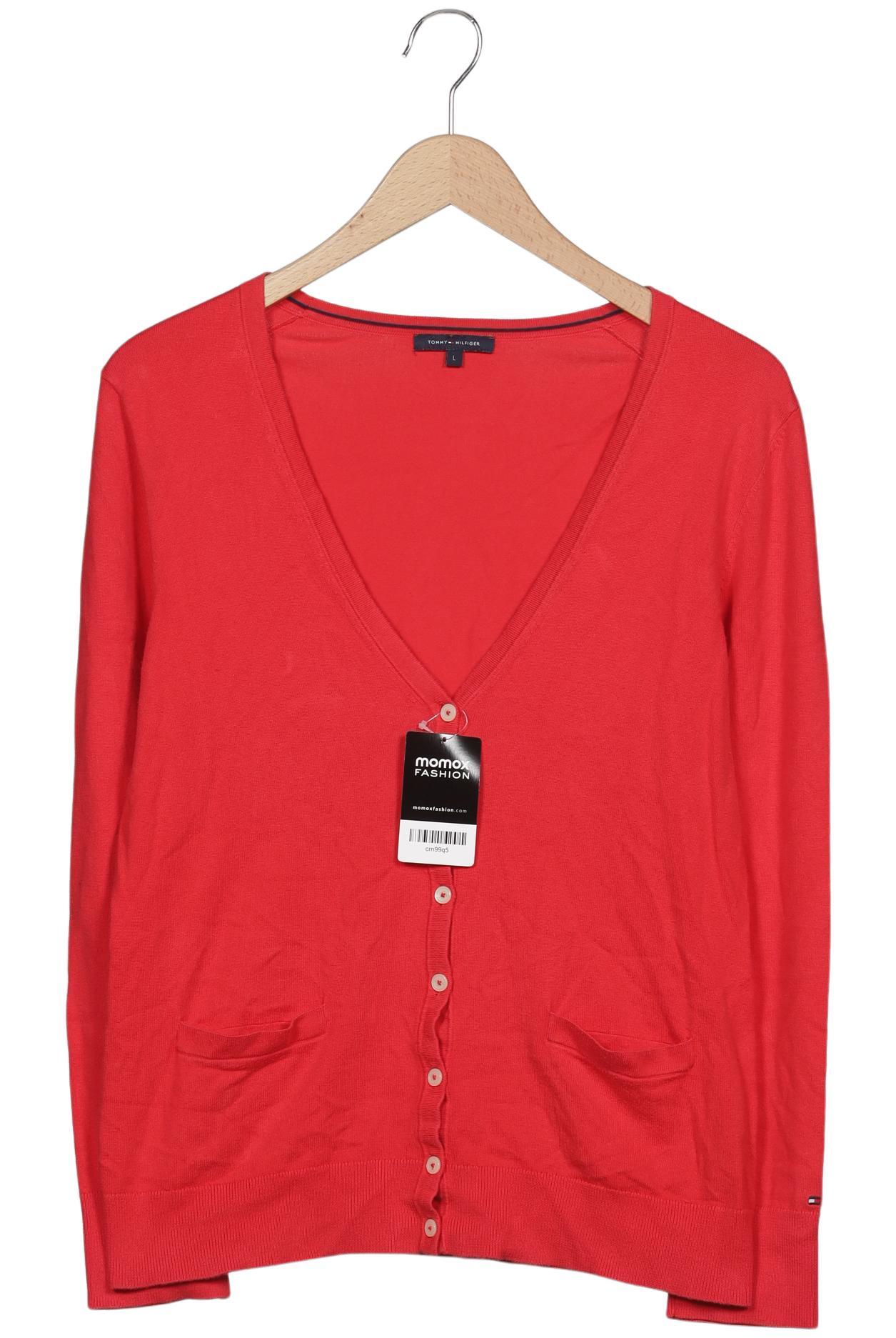 

Tommy Hilfiger Damen Strickjacke, rot, Gr. 42