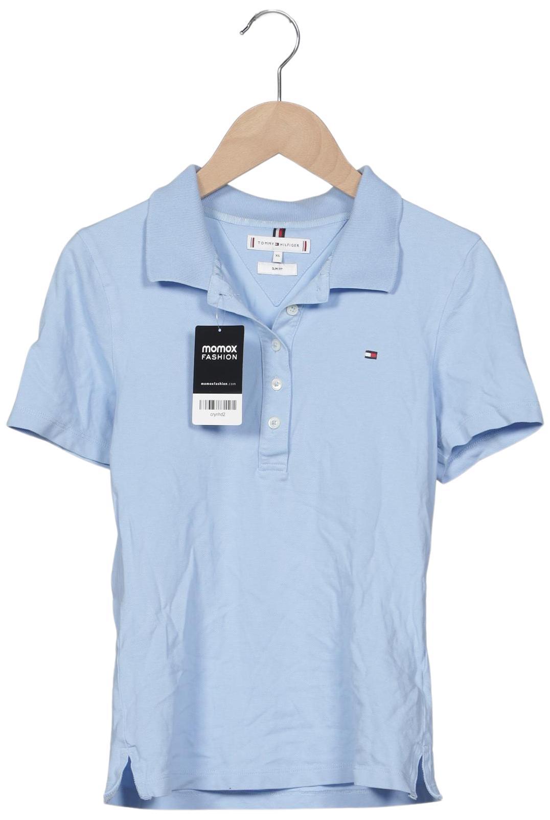 

Tommy Hilfiger Damen Poloshirt, hellblau, Gr. 34
