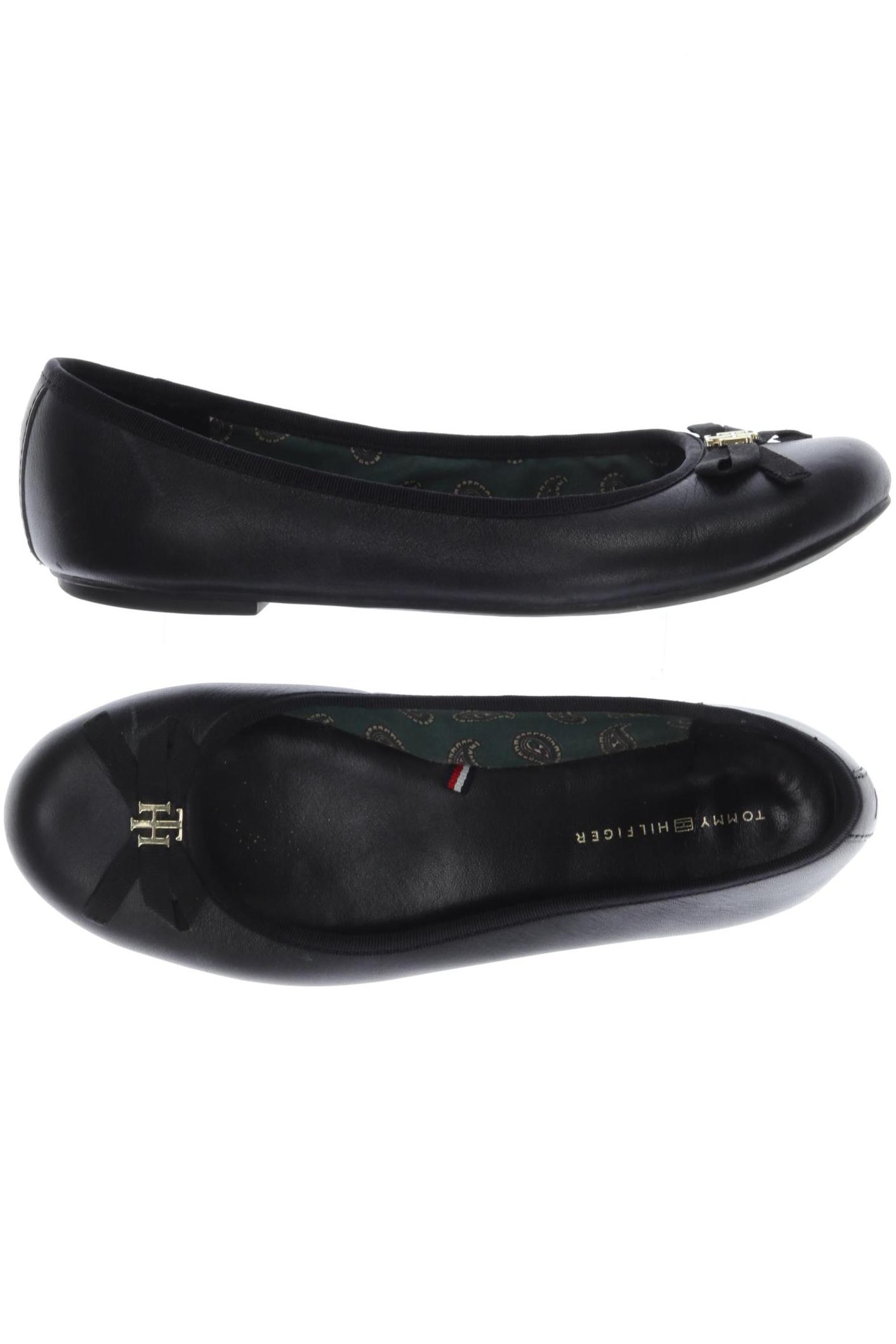 

Tommy Hilfiger Damen Ballerinas, schwarz, Gr. 37