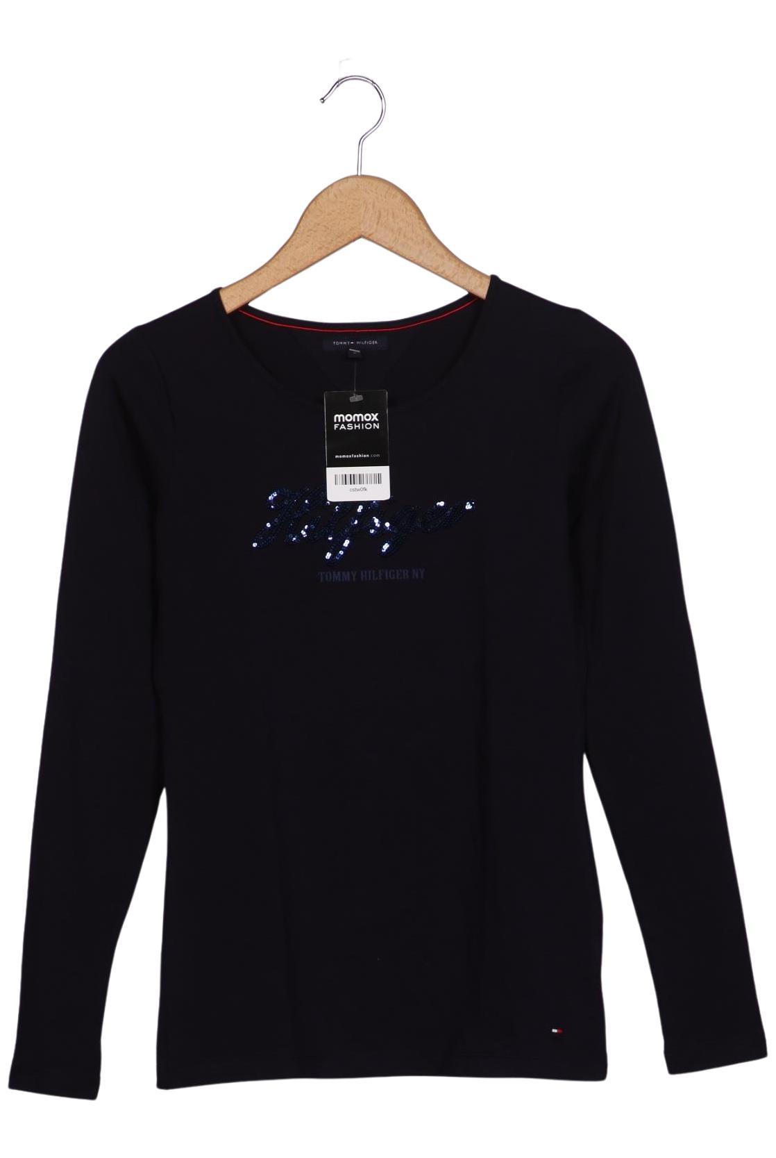 

Tommy Hilfiger Damen Langarmshirt, marineblau, Gr. 36