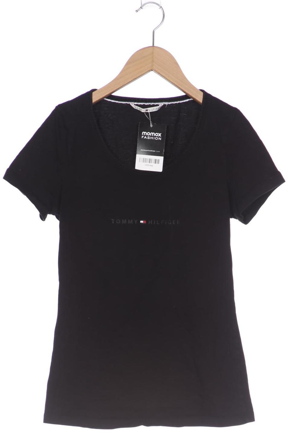 

Tommy Hilfiger Damen T-Shirt, schwarz, Gr. 36
