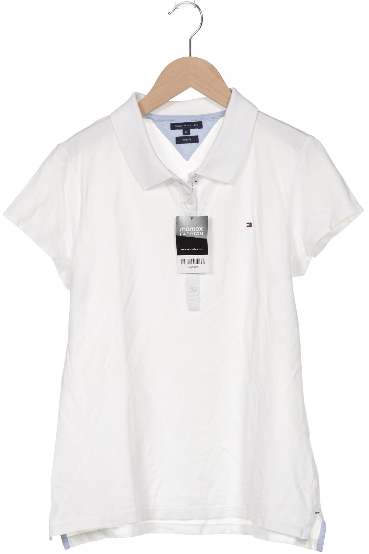 

Tommy Hilfiger Damen Poloshirt, weiß, Gr. 44