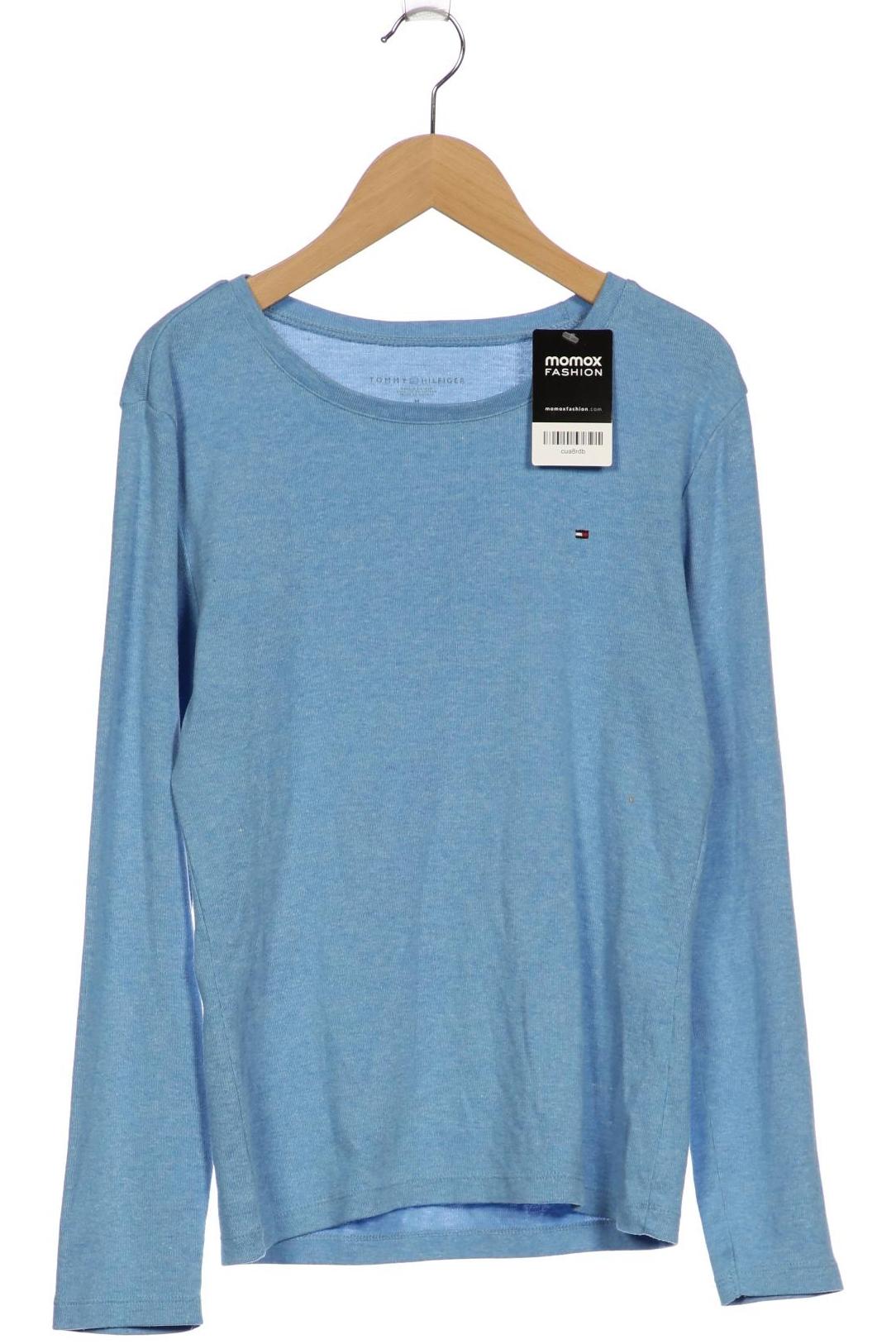 

Tommy Hilfiger Damen Langarmshirt, blau, Gr. 38