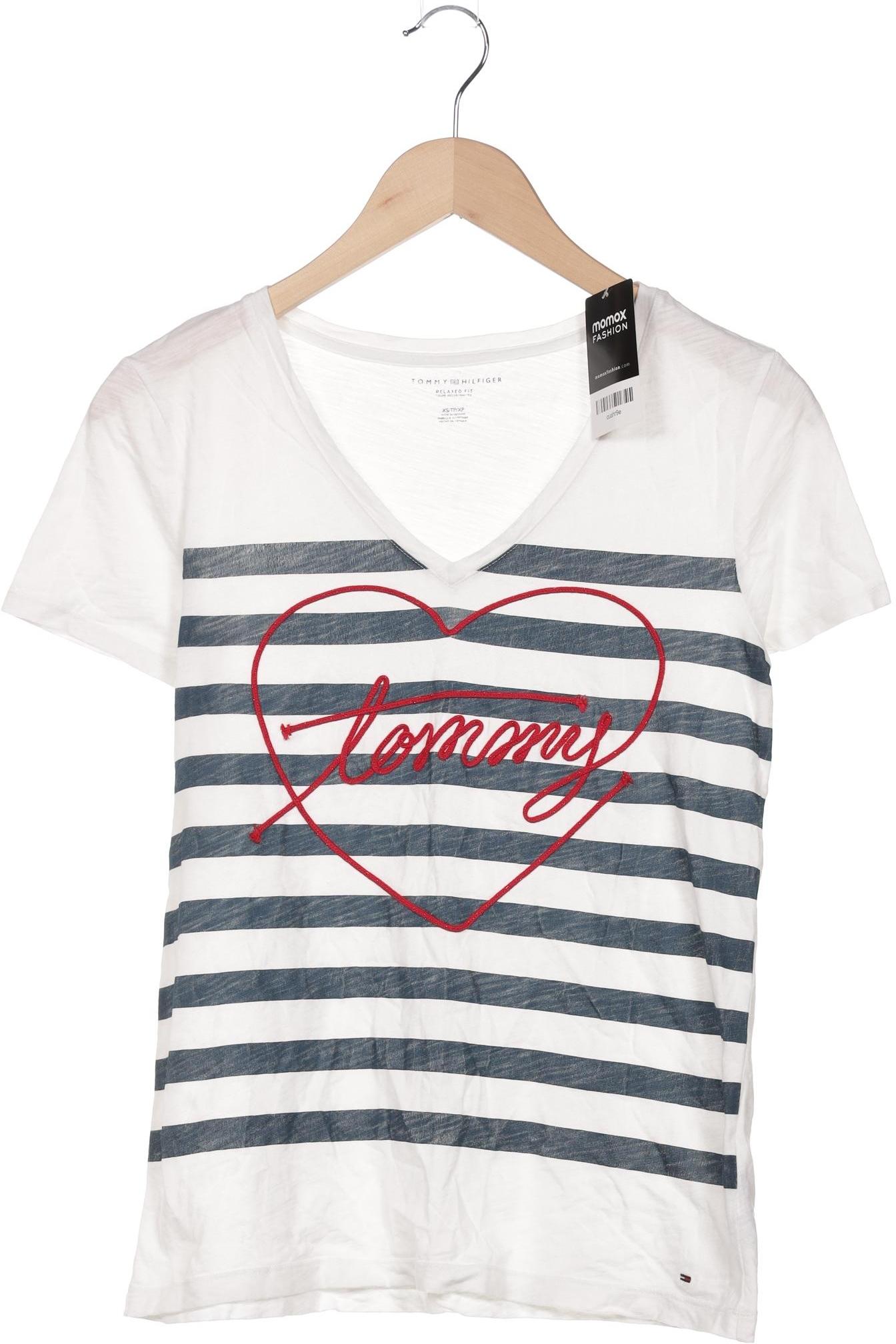 

Tommy Hilfiger Damen T-Shirt, weiß, Gr. 34