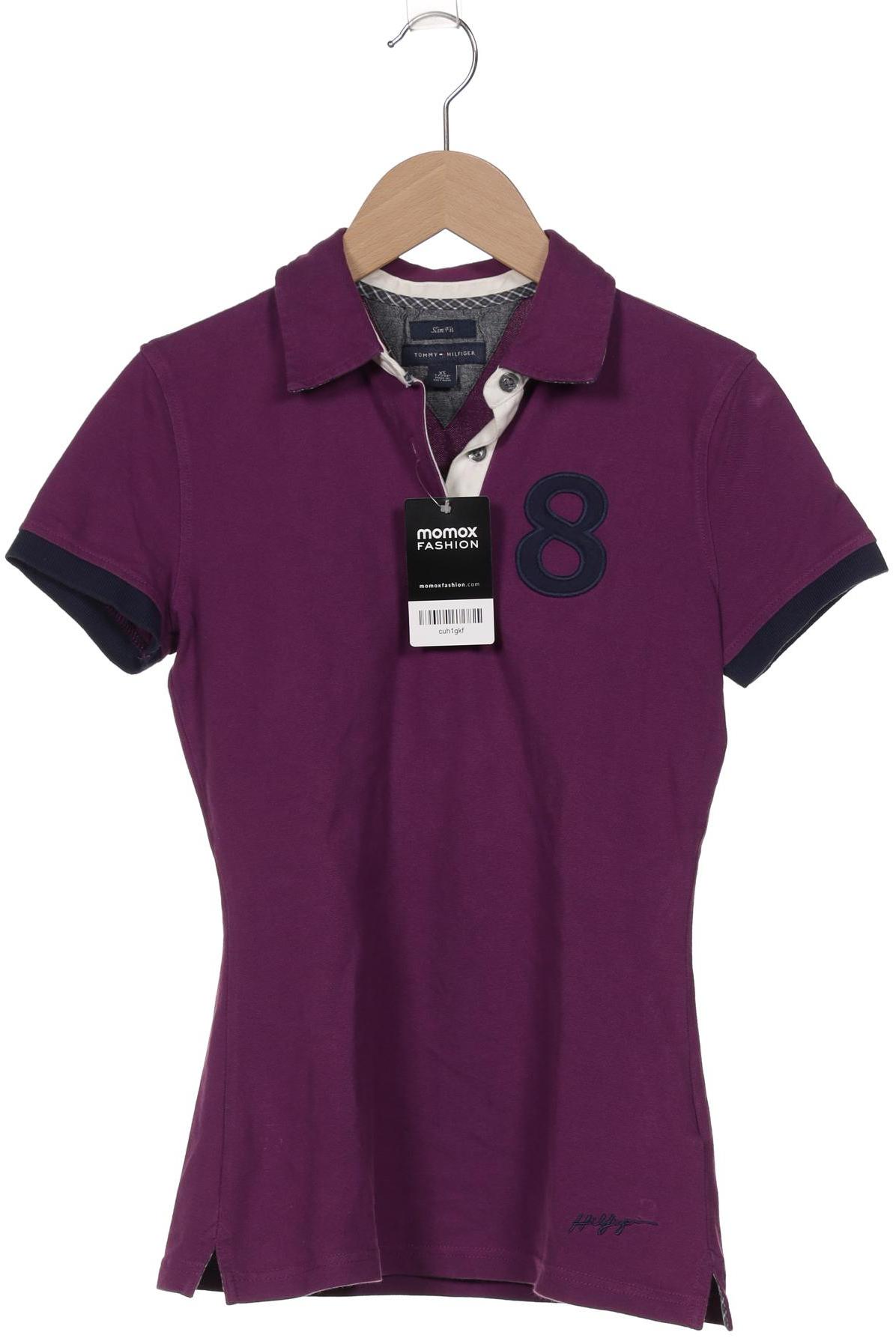 

Tommy Hilfiger Damen Poloshirt, flieder, Gr. 34