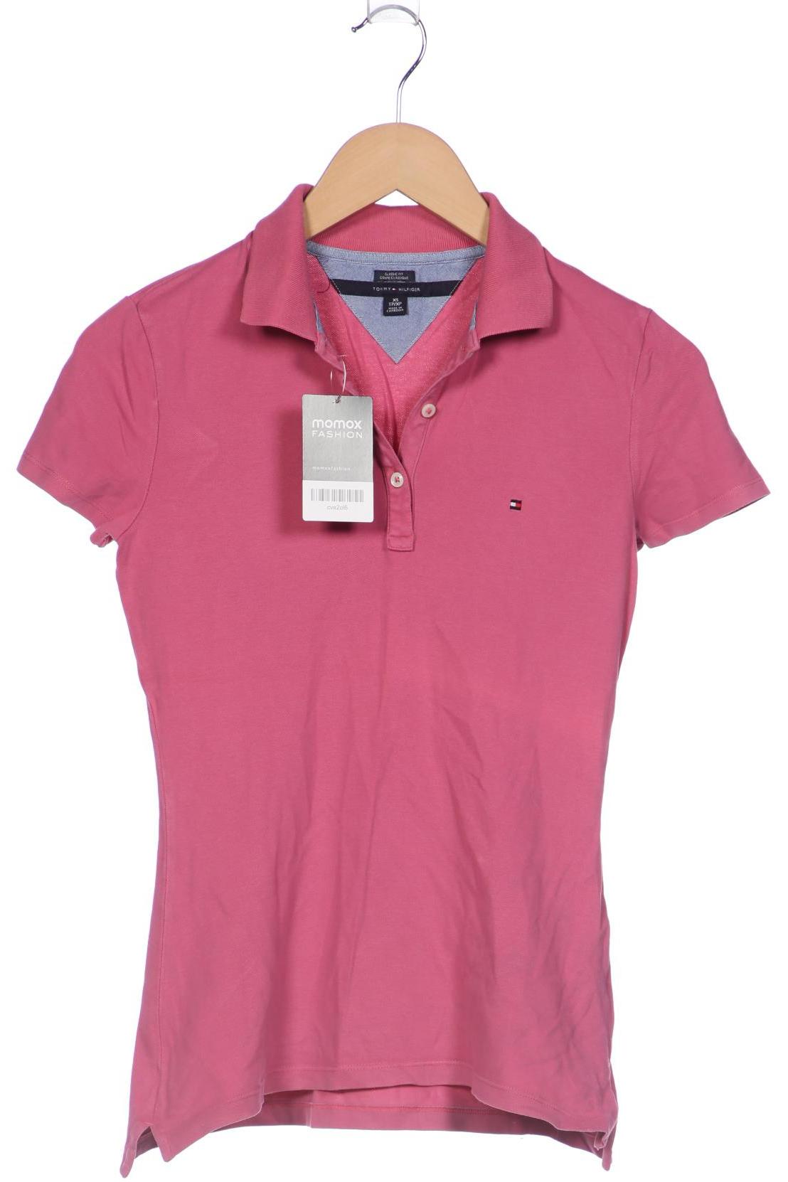 

Tommy Hilfiger Damen Poloshirt, pink, Gr. 34