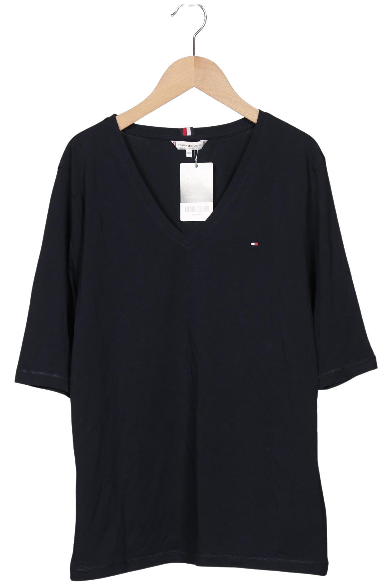 

Tommy Hilfiger Damen T-Shirt, marineblau, Gr. 46
