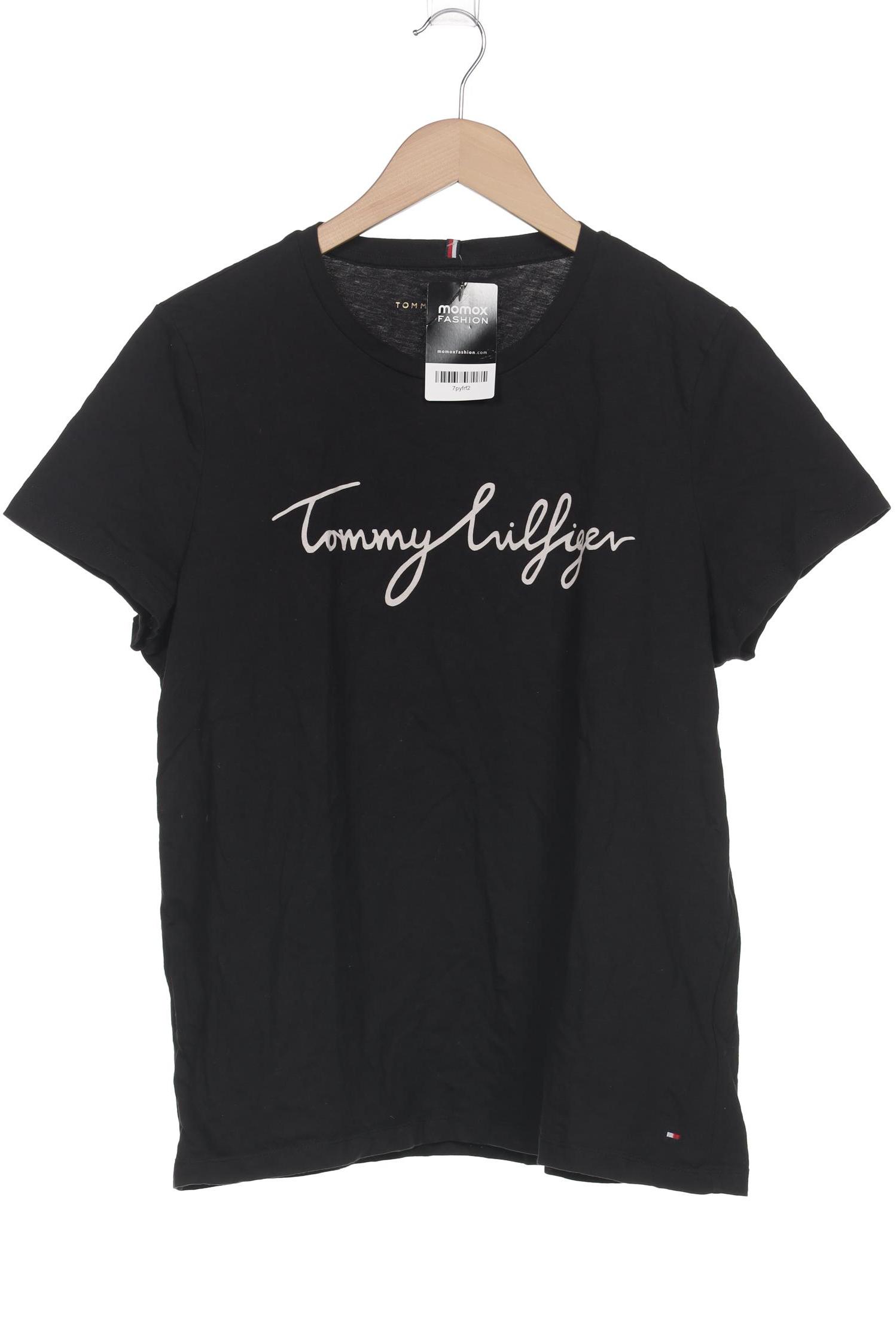 

Tommy Hilfiger Damen T-Shirt, schwarz, Gr. 46