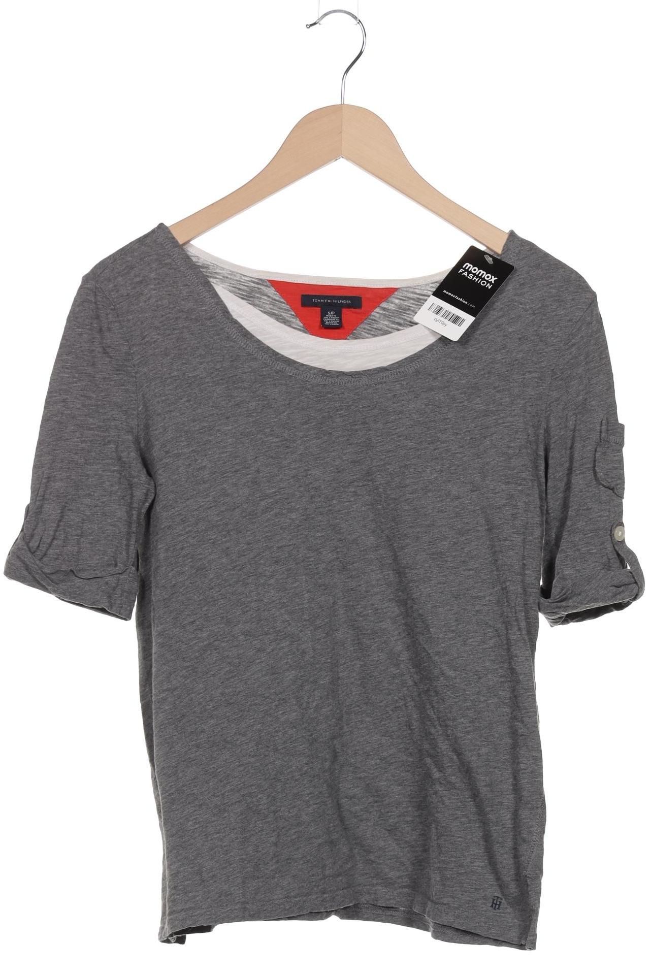 

Tommy Hilfiger Damen T-Shirt, grau, Gr. 36