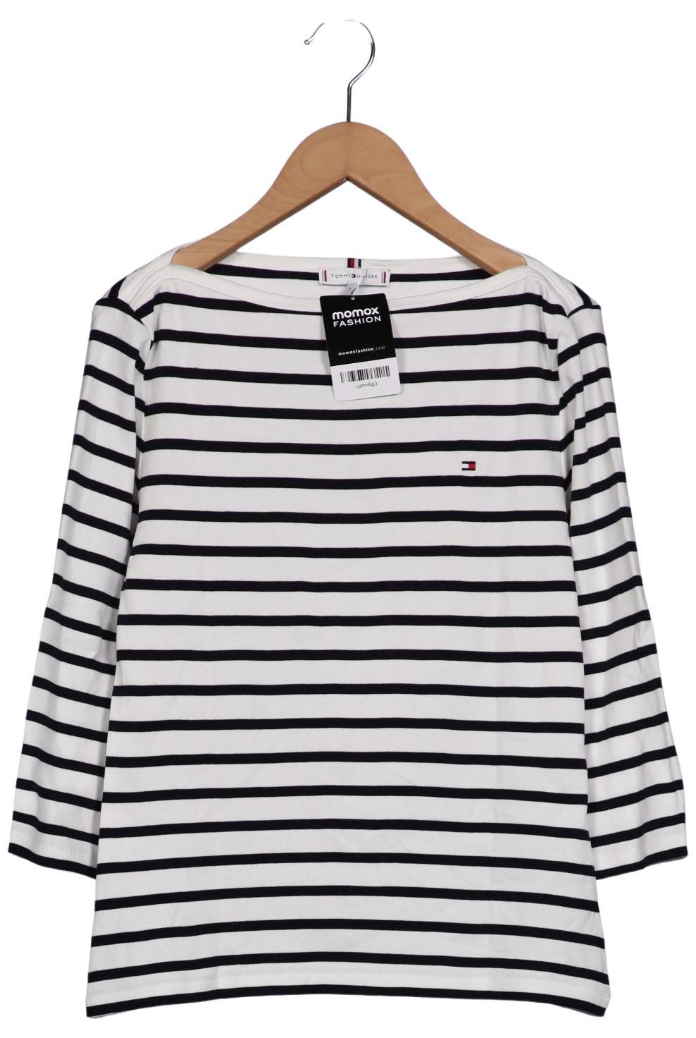 

Tommy Hilfiger Damen Langarmshirt, weiß, Gr. 36
