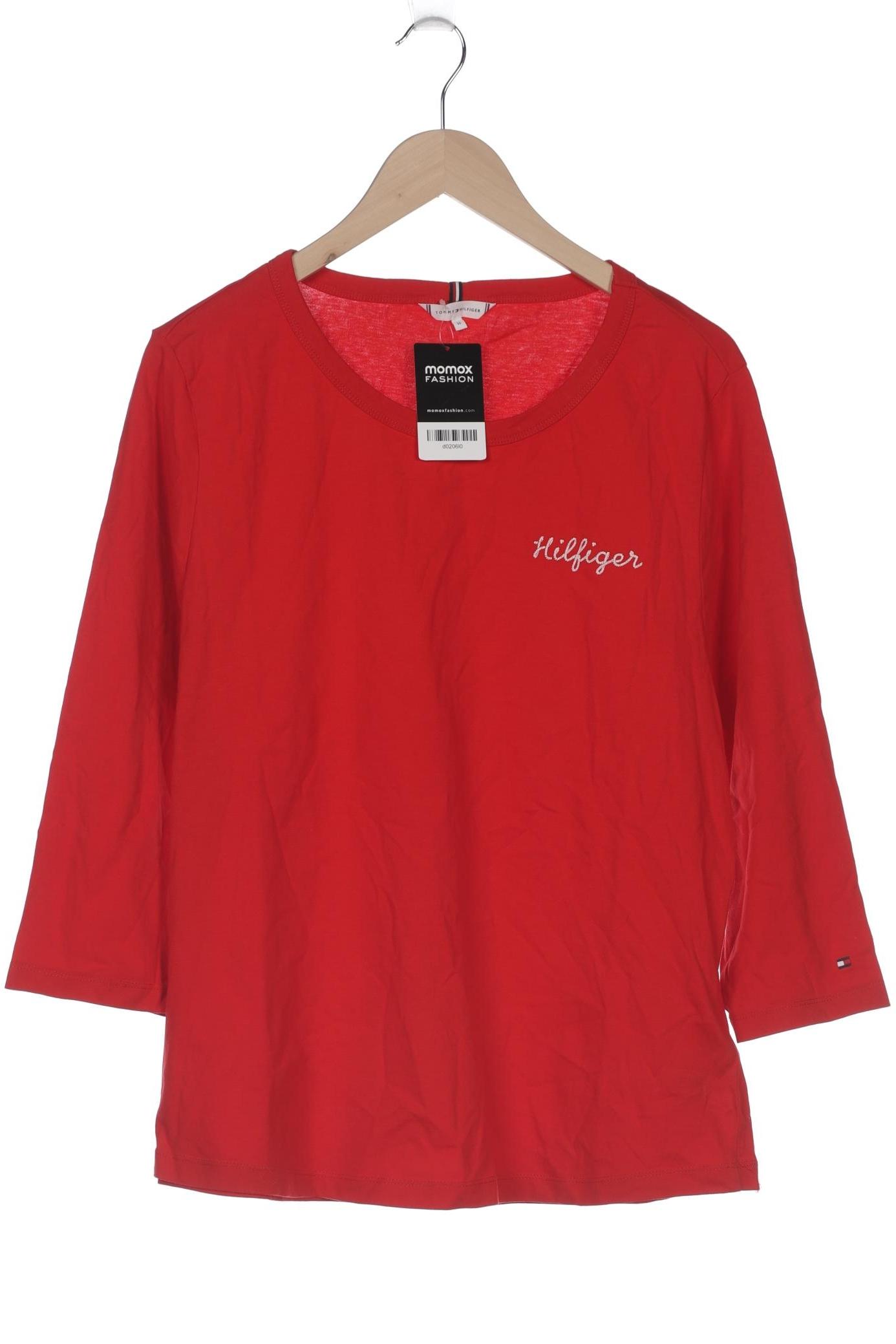 

Tommy Hilfiger Damen Langarmshirt, rot, Gr. 52