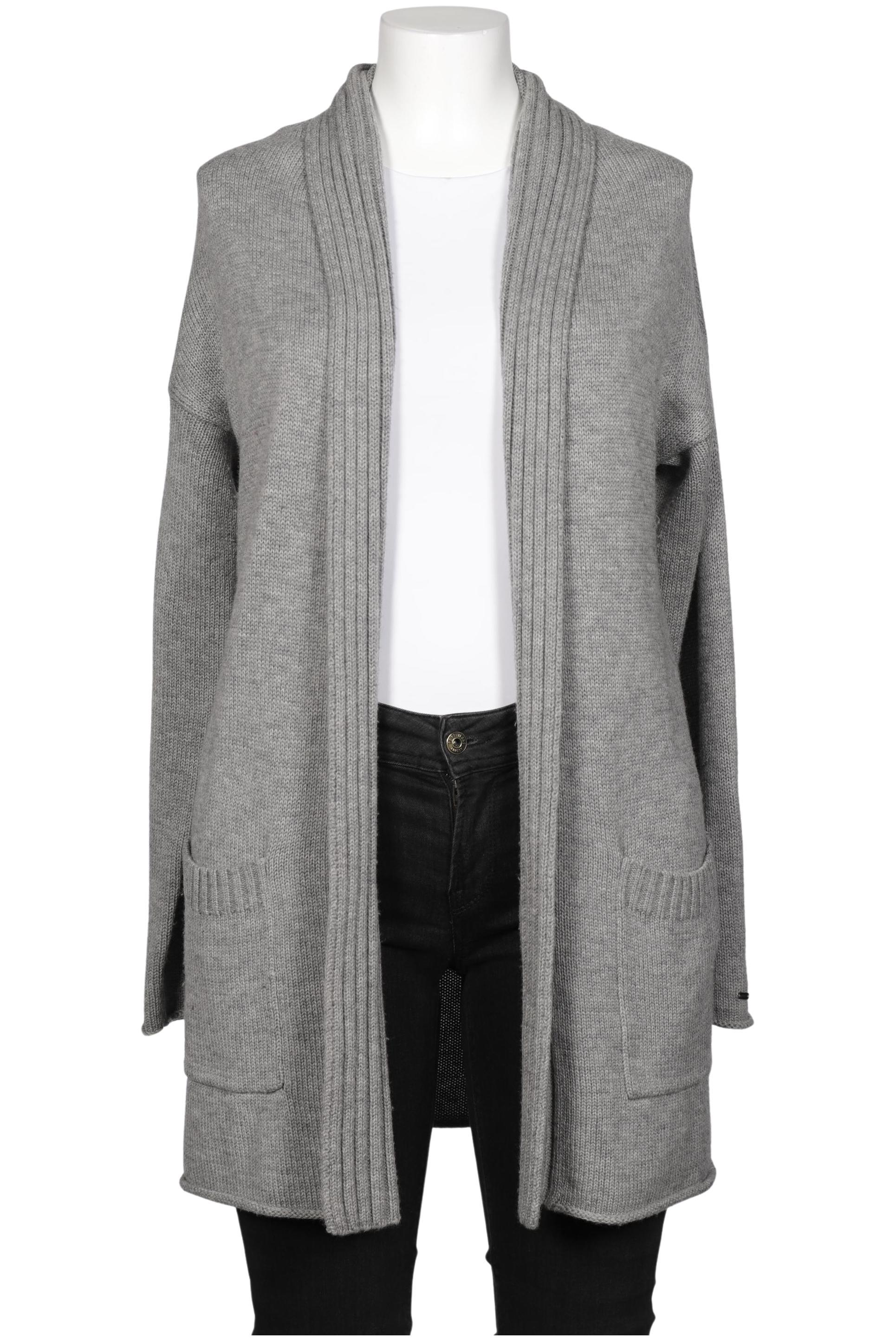 

Tommy Hilfiger Damen Strickjacke, grau, Gr. 36