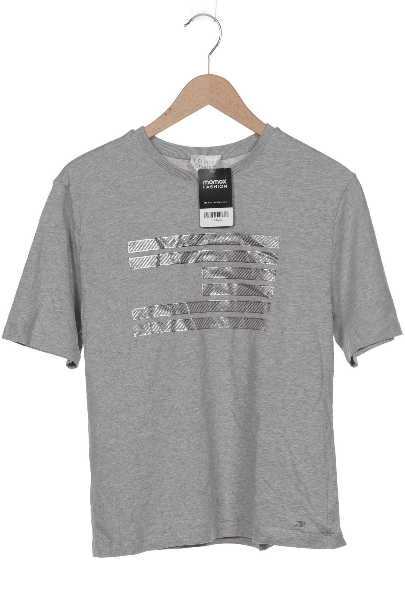 

Tommy Hilfiger Damen T-Shirt, grau, Gr. 38