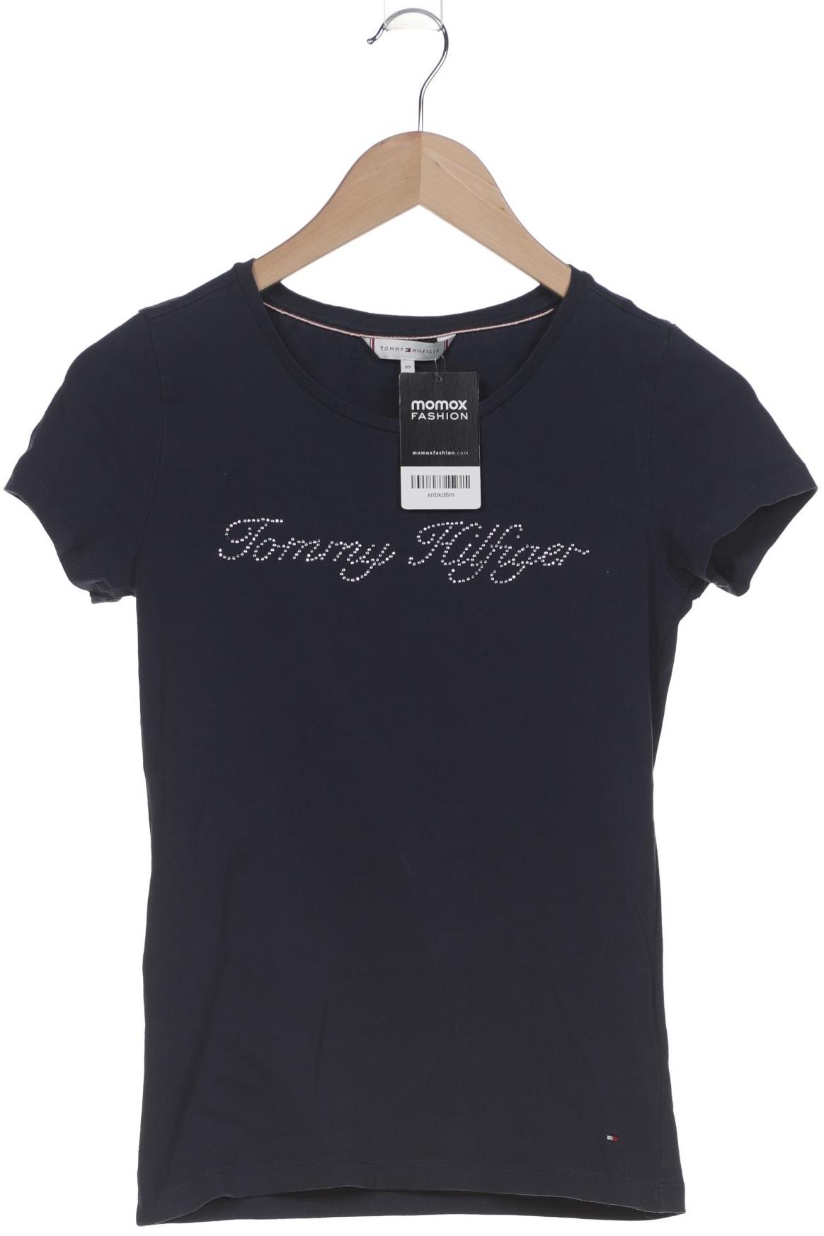 

Tommy Hilfiger Damen T-Shirt, marineblau, Gr. 34