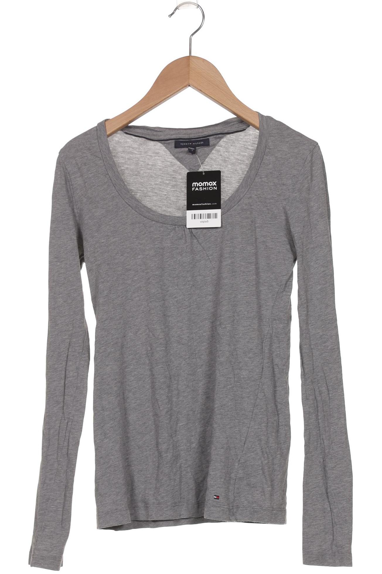 

Tommy Hilfiger Damen Langarmshirt, grau, Gr. 36