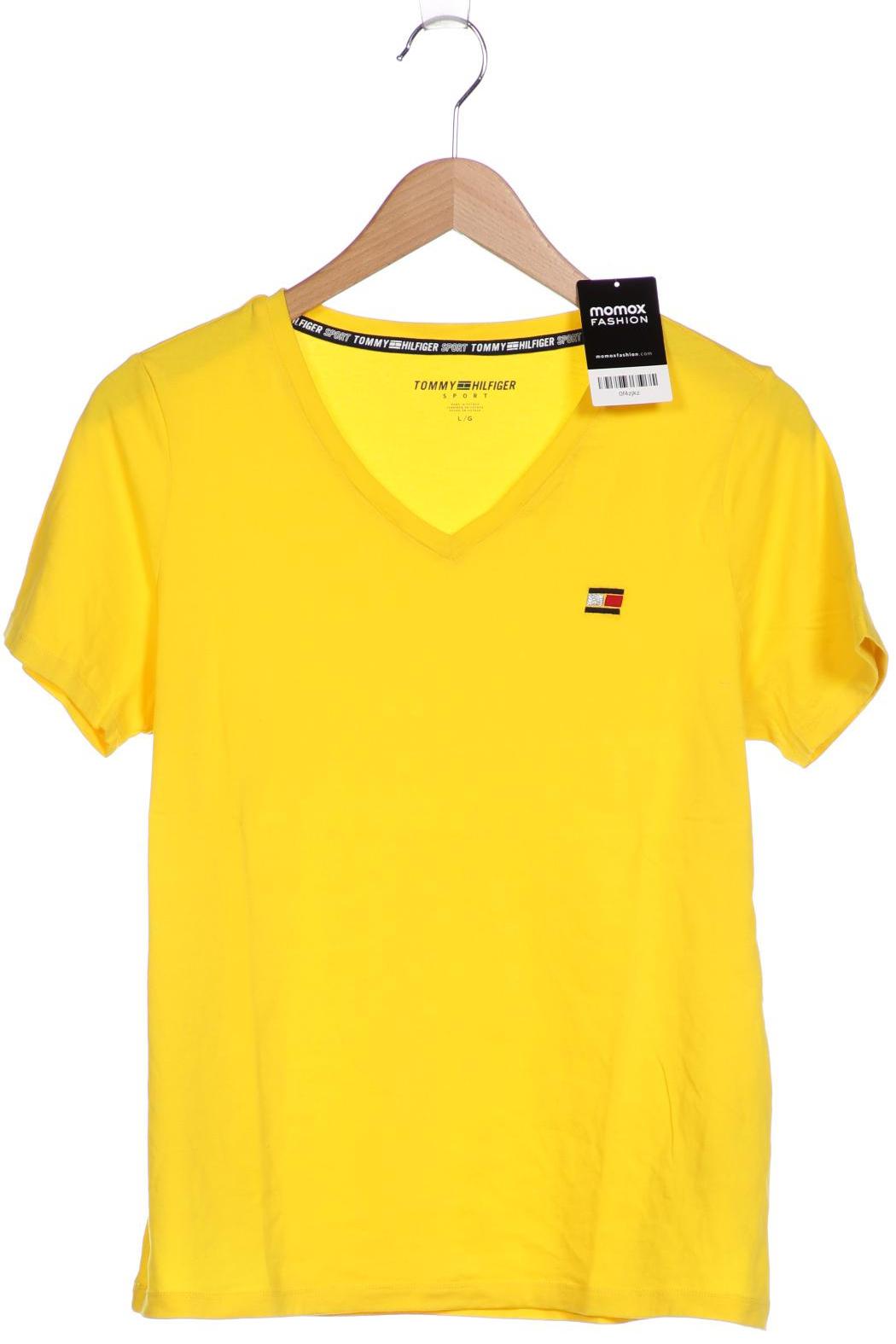 

Tommy Hilfiger Damen T-Shirt, gelb, Gr. 42