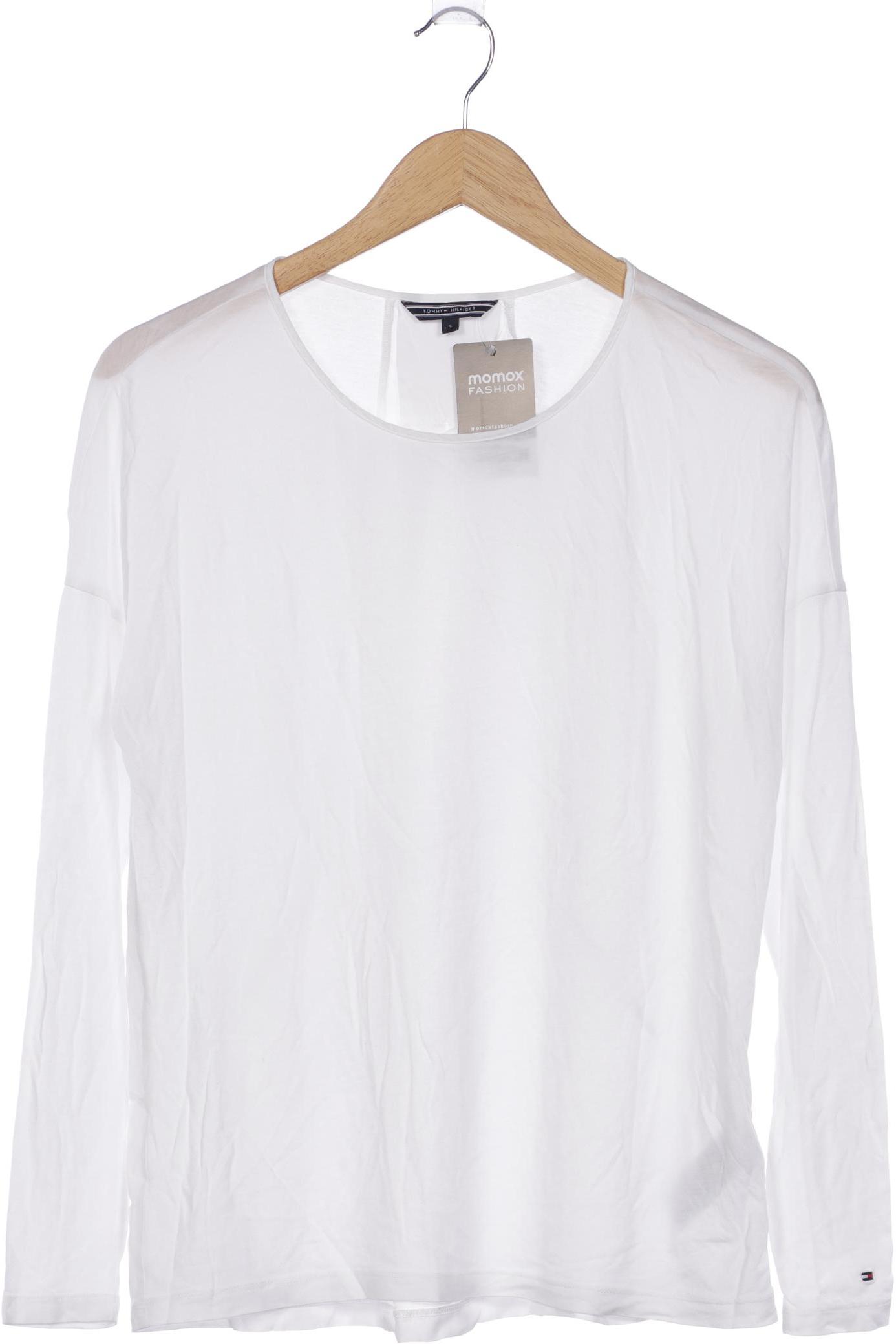 

Tommy Hilfiger Damen Langarmshirt, weiß, Gr. 36
