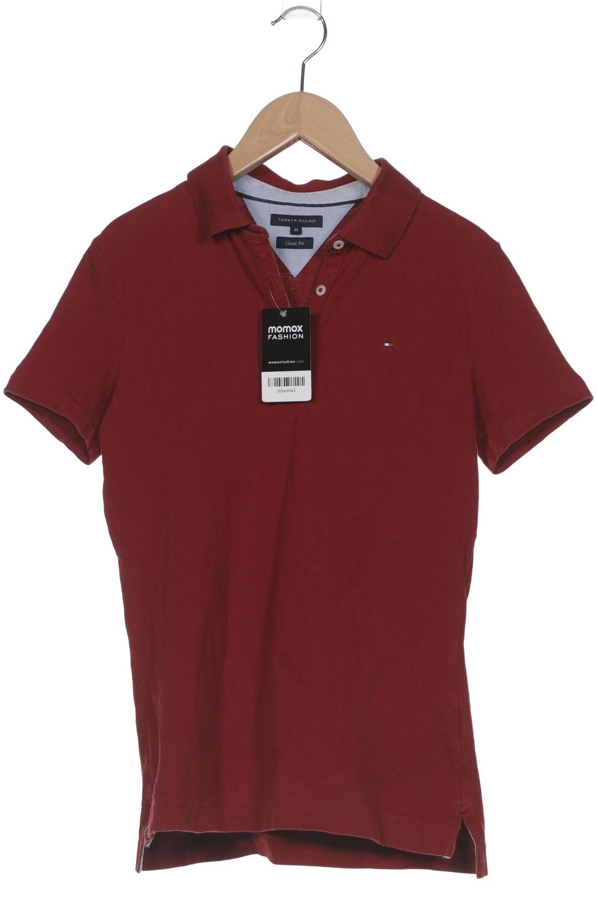 

Tommy Hilfiger Damen Poloshirt, bordeaux, Gr. 34