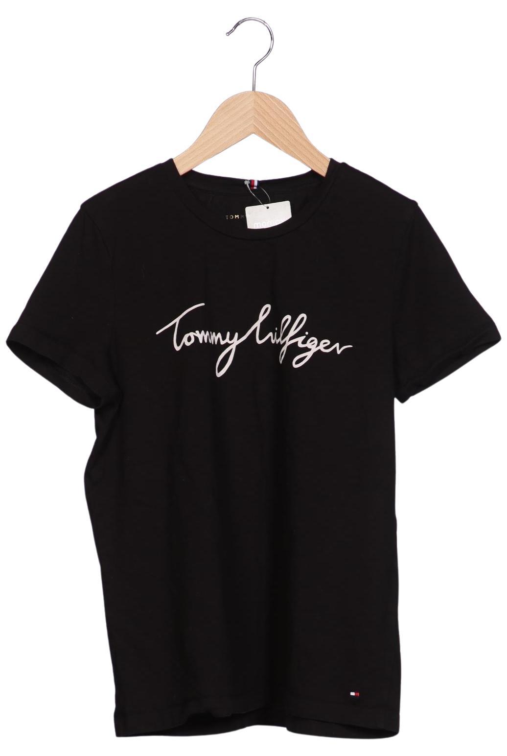 

Tommy Hilfiger Damen T-Shirt, schwarz, Gr. 38