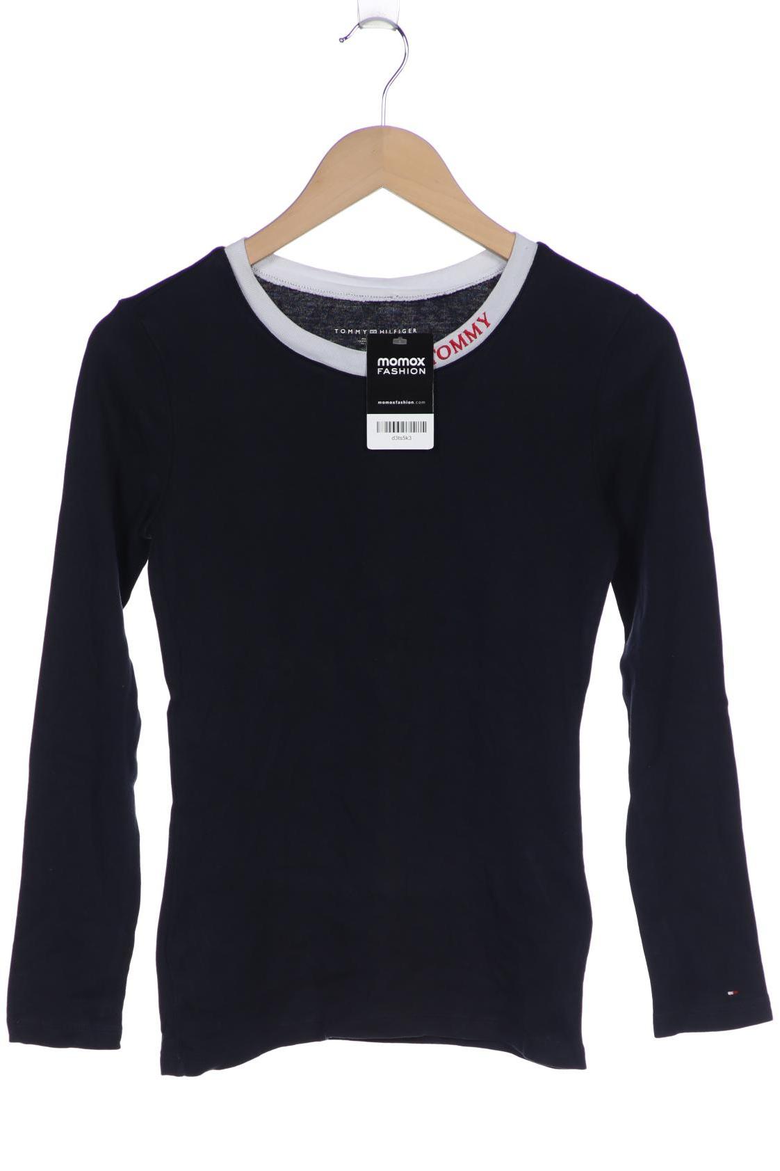 

Tommy Hilfiger Damen Langarmshirt, marineblau