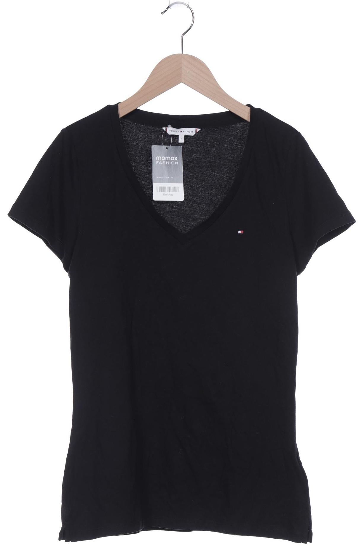 

Tommy Hilfiger Damen T-Shirt, schwarz, Gr. 42