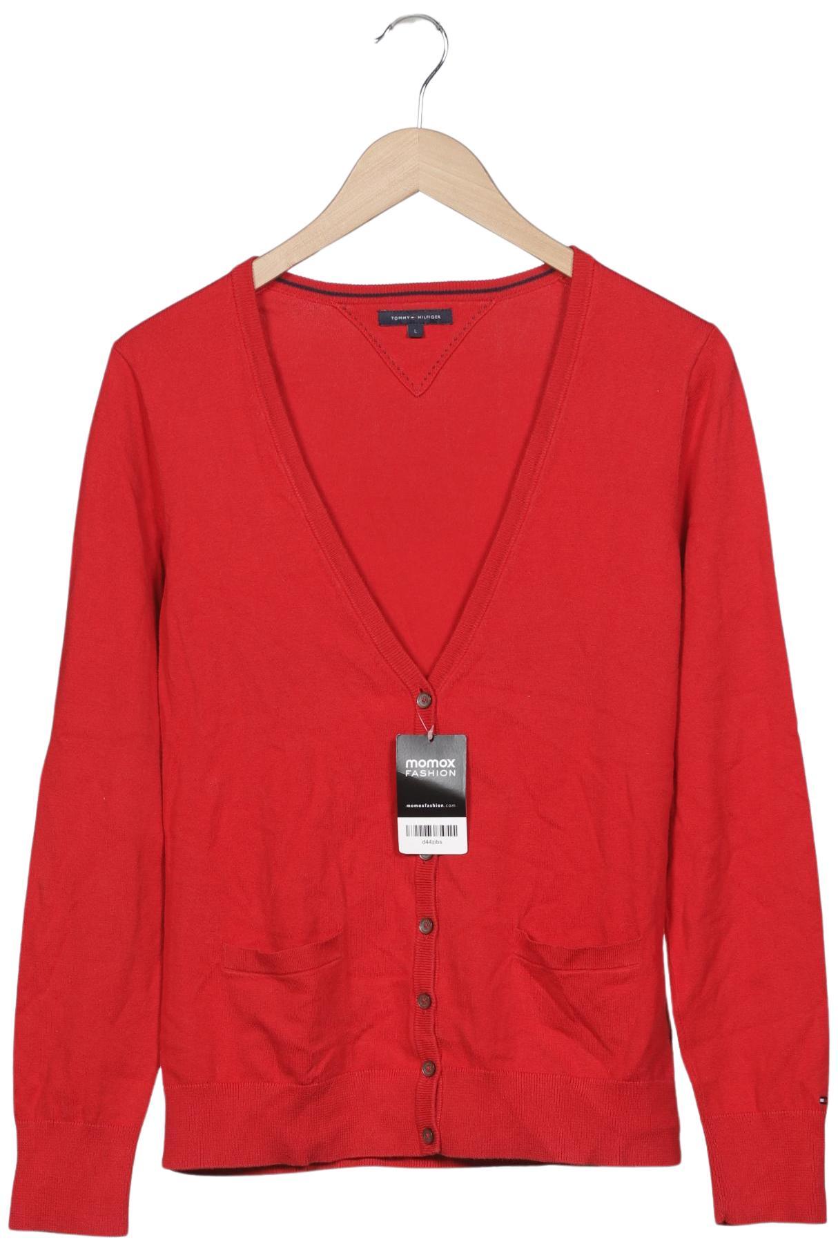

Tommy Hilfiger Damen Strickjacke, rot, Gr. 42